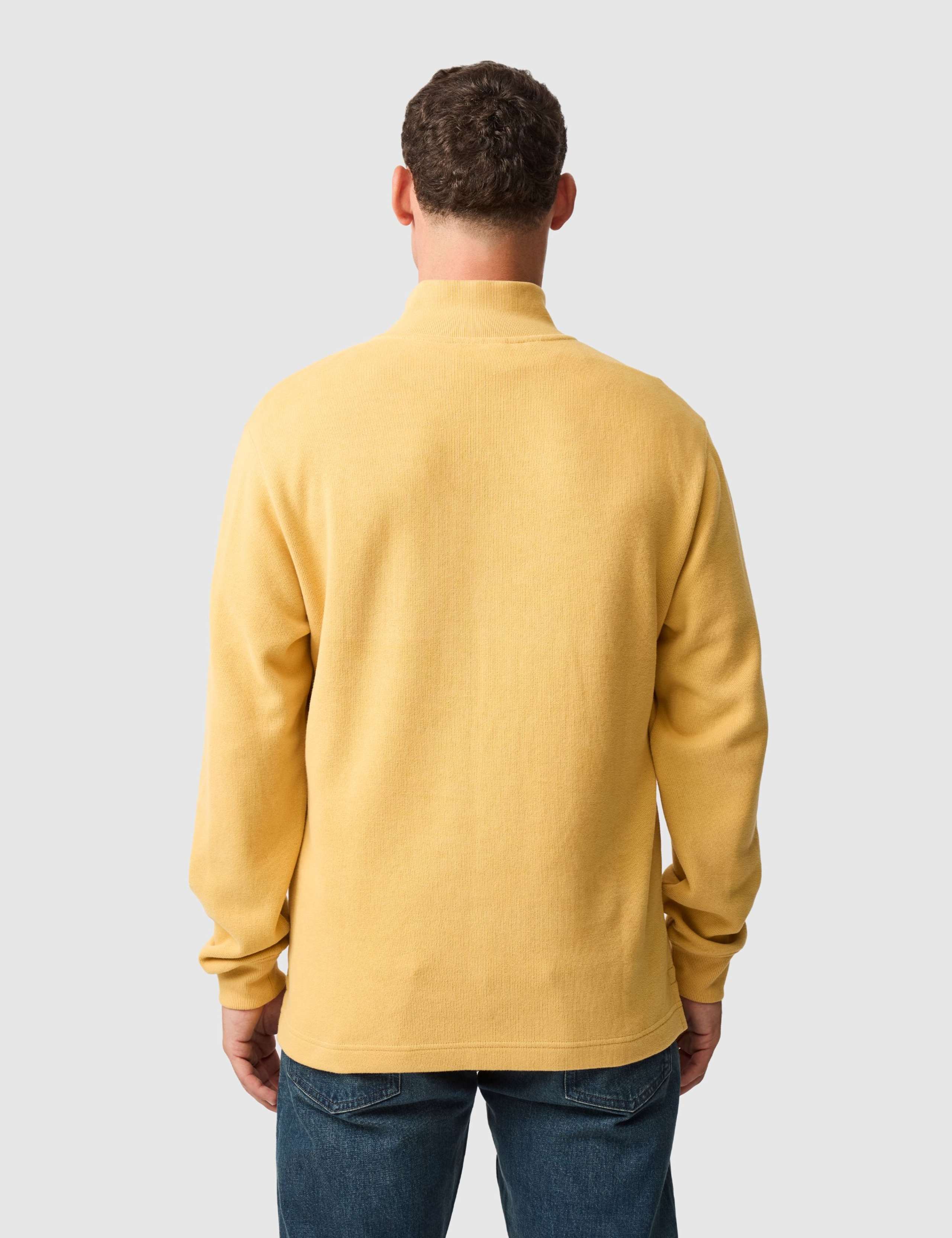 Alton Ave Pure Cotton Half Zip Sweatshirt 5 of 6