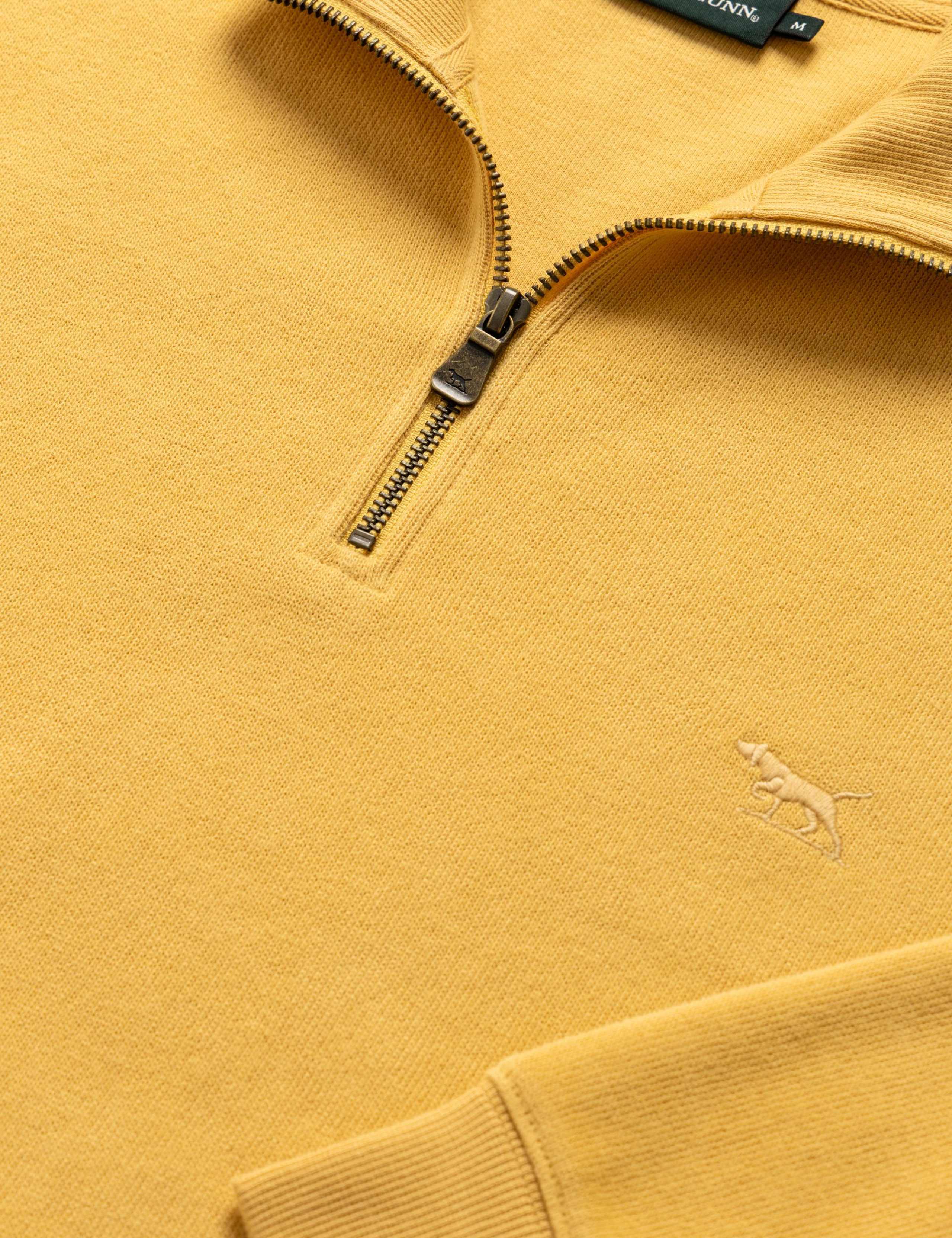 Alton Ave Pure Cotton Half Zip Sweatshirt 6 of 6