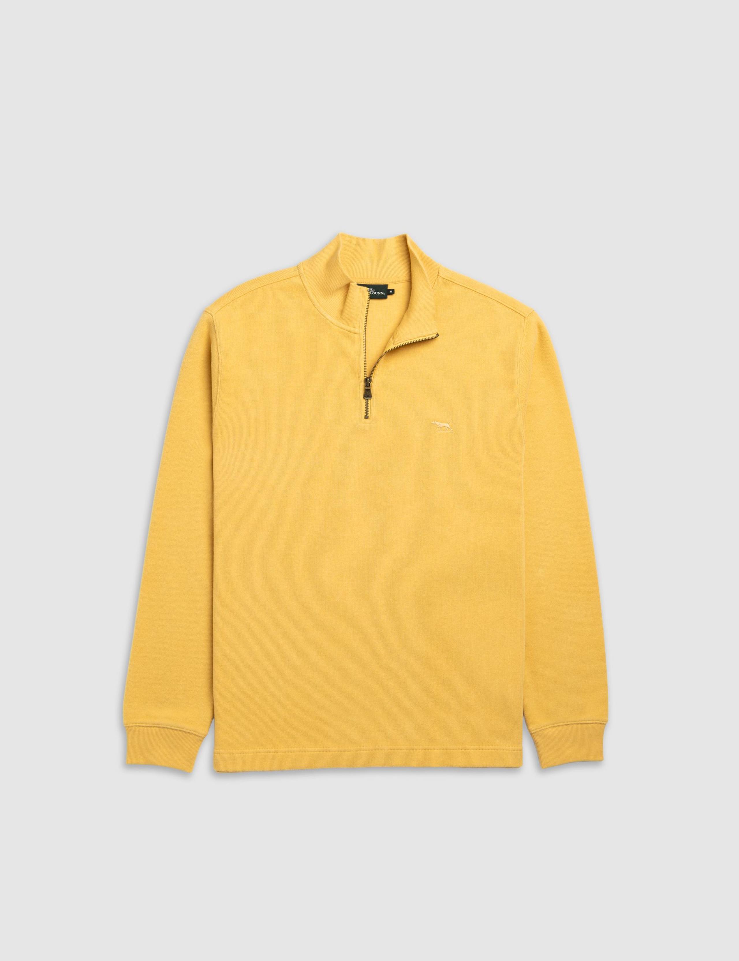 Alton Ave Pure Cotton Half Zip Sweatshirt 2 of 6