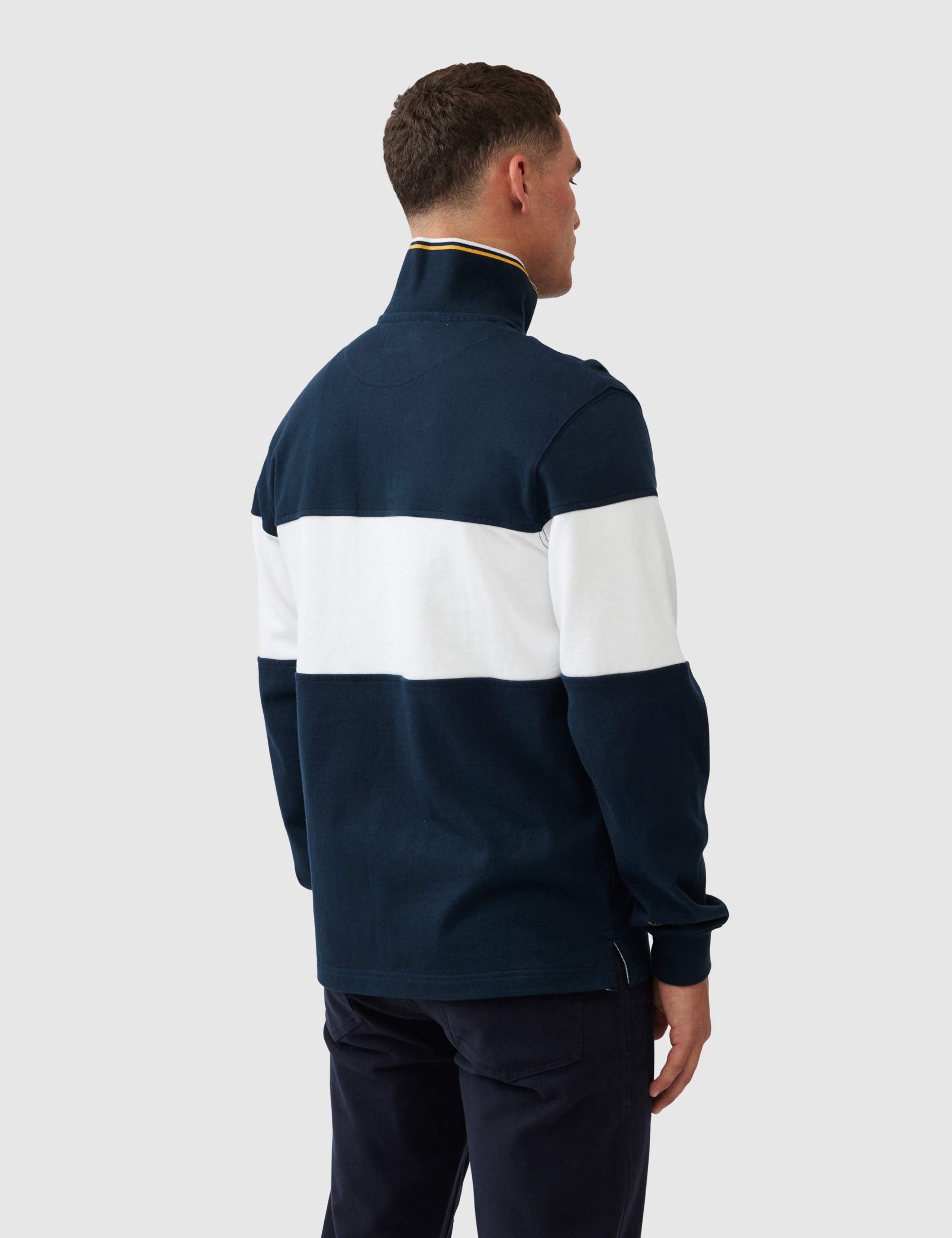 Foresters Peak Colour Block Half Zip Sweatshirt 4 of 5
