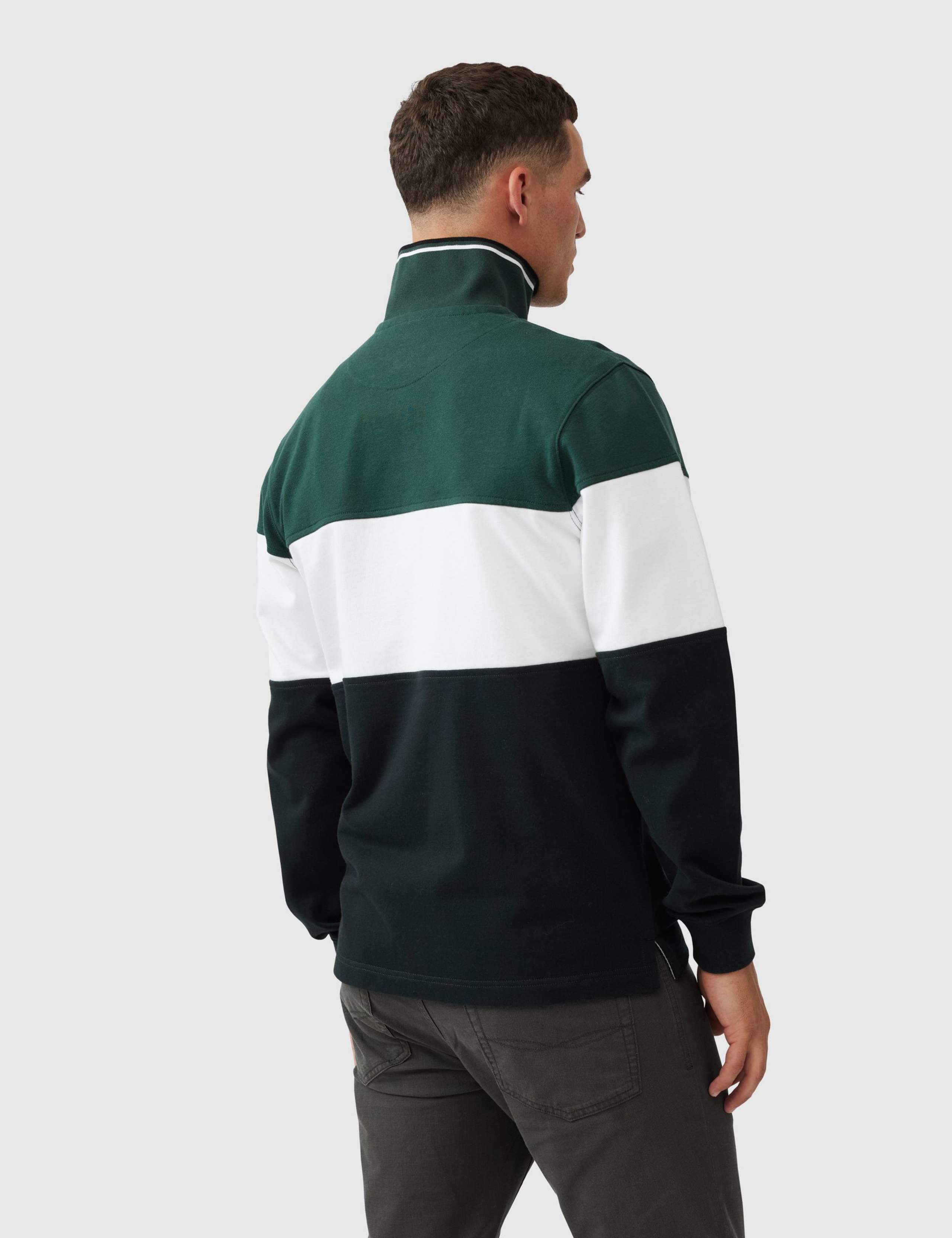 Foresters Peak Colour Block Half Zip Sweatshirt 5 of 5