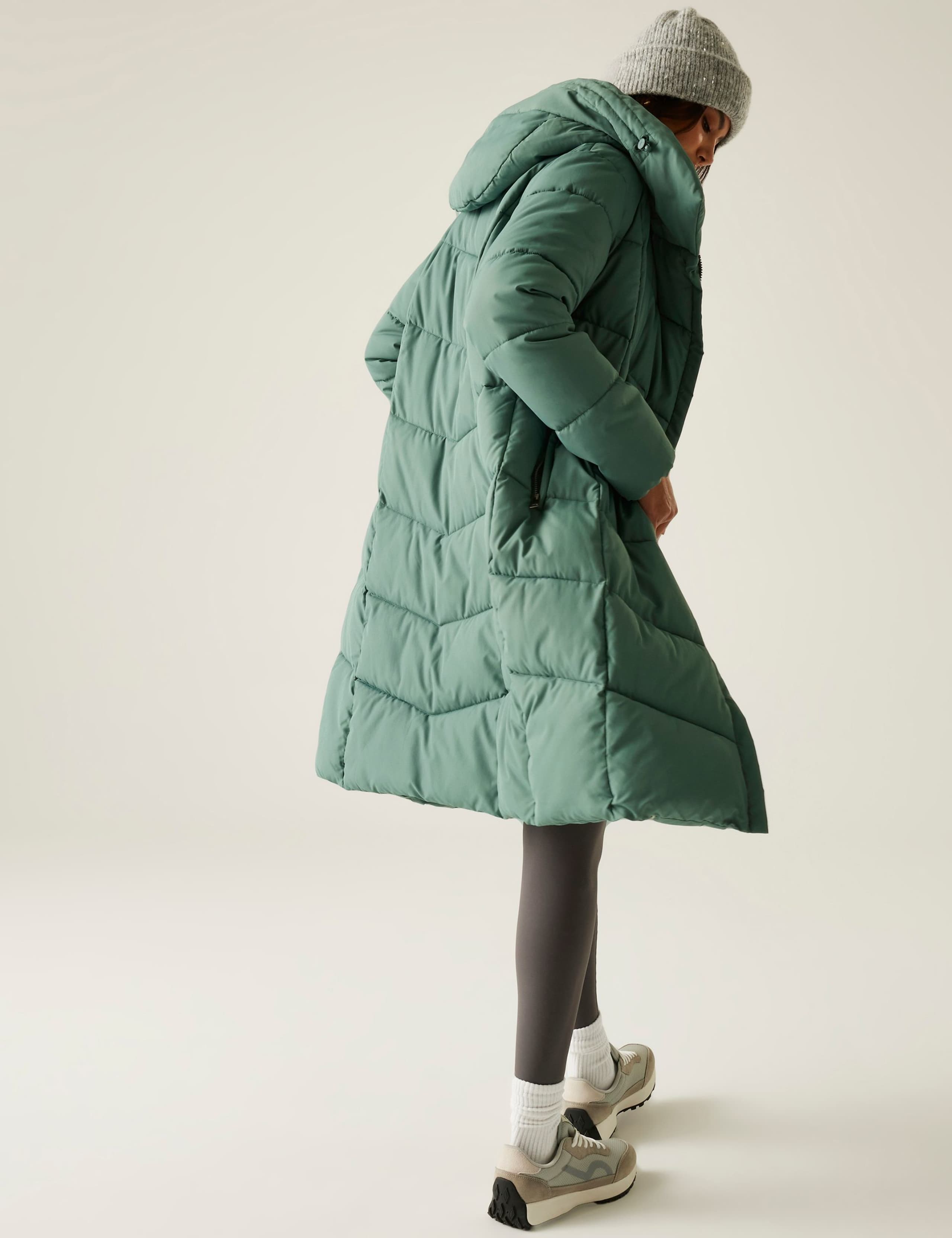 Nurie Quilted Water-Repellent Puffa Jacket 6 of 9