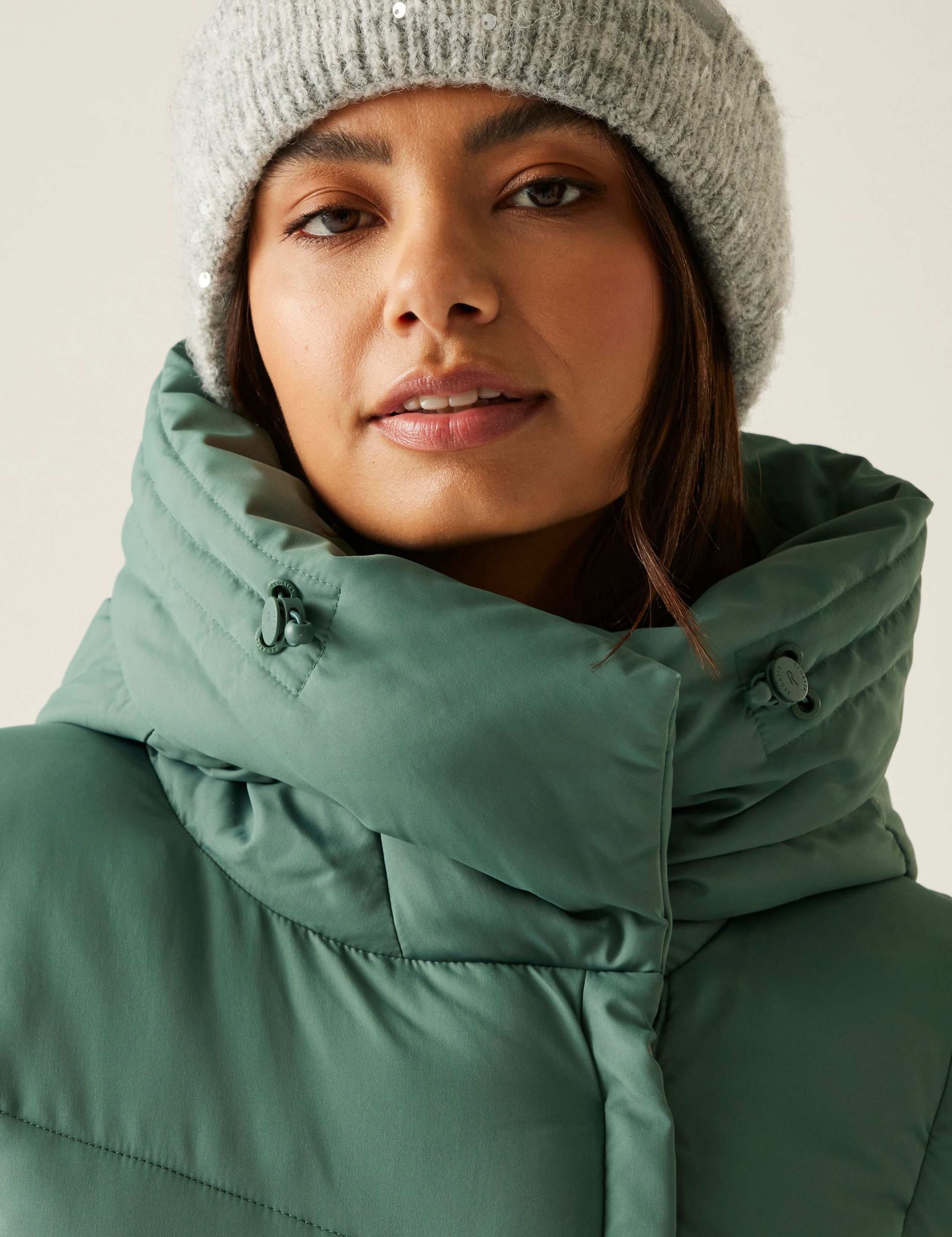 Nurie Quilted Water-Repellent Puffa Jacket 8 of 9