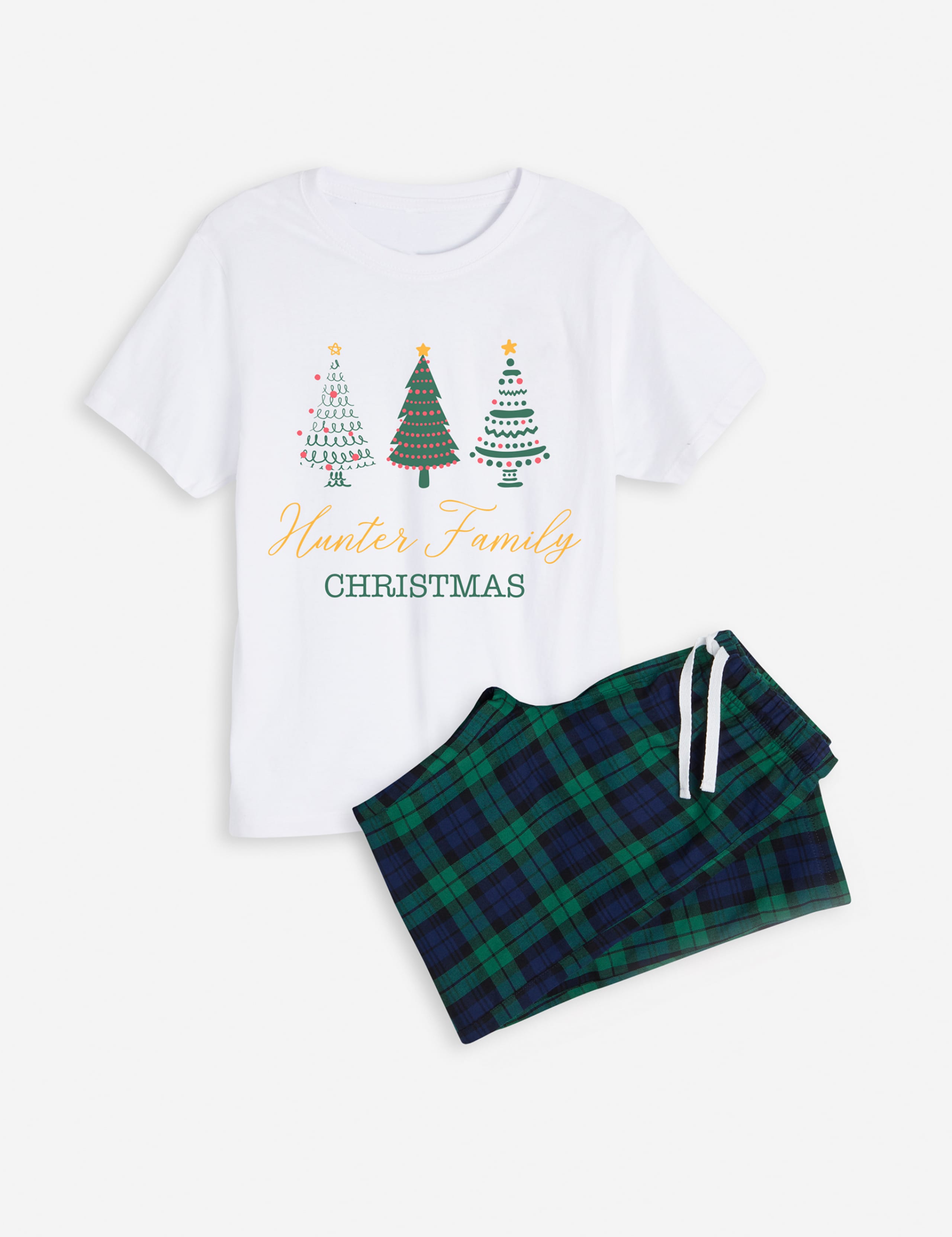 Personalised Tree Trio Toddler Pyjamas (12 Mths-4 Yrs) 2 of 5