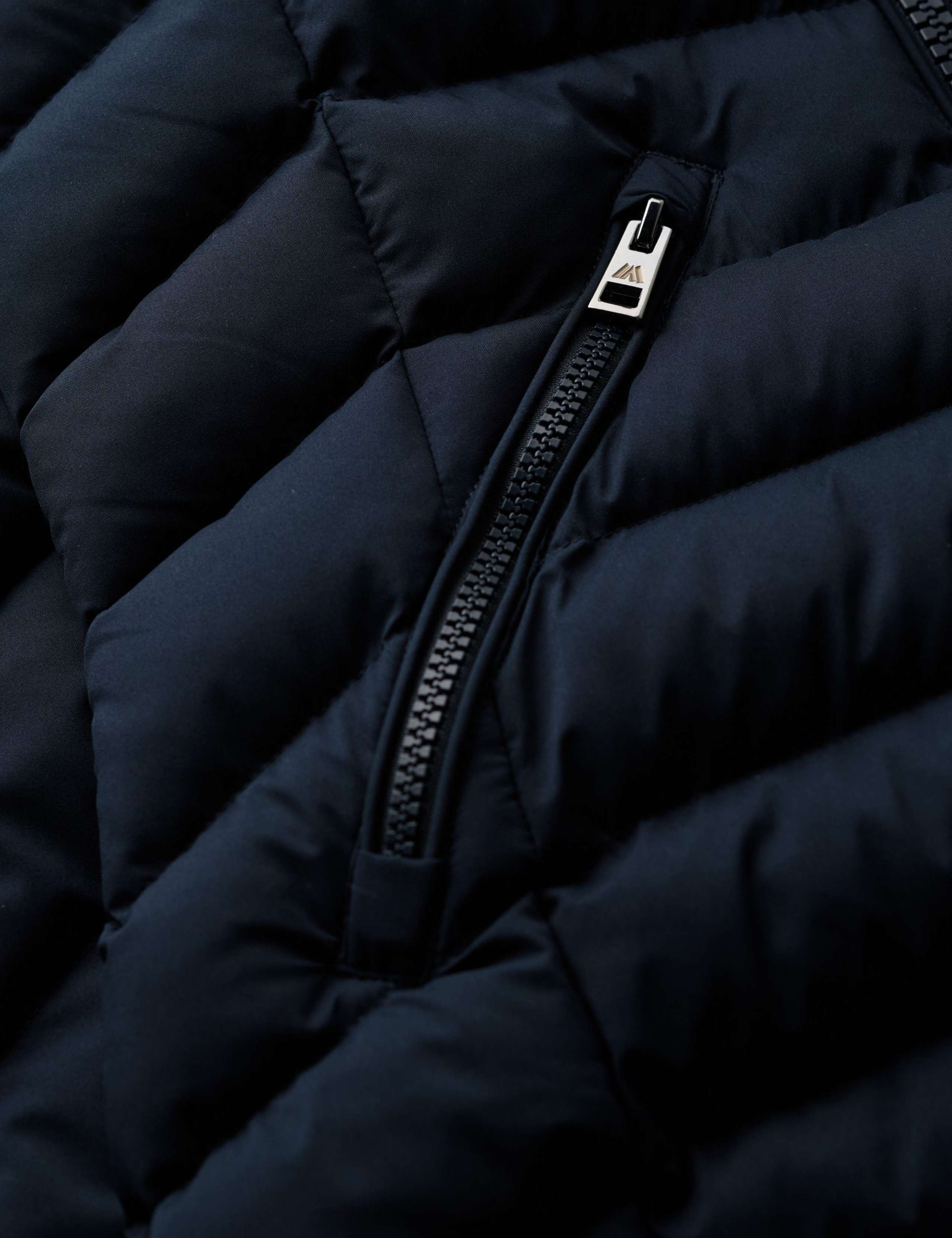 Hooded Funnel Neck Longline Puffer Jacket 6 of 8