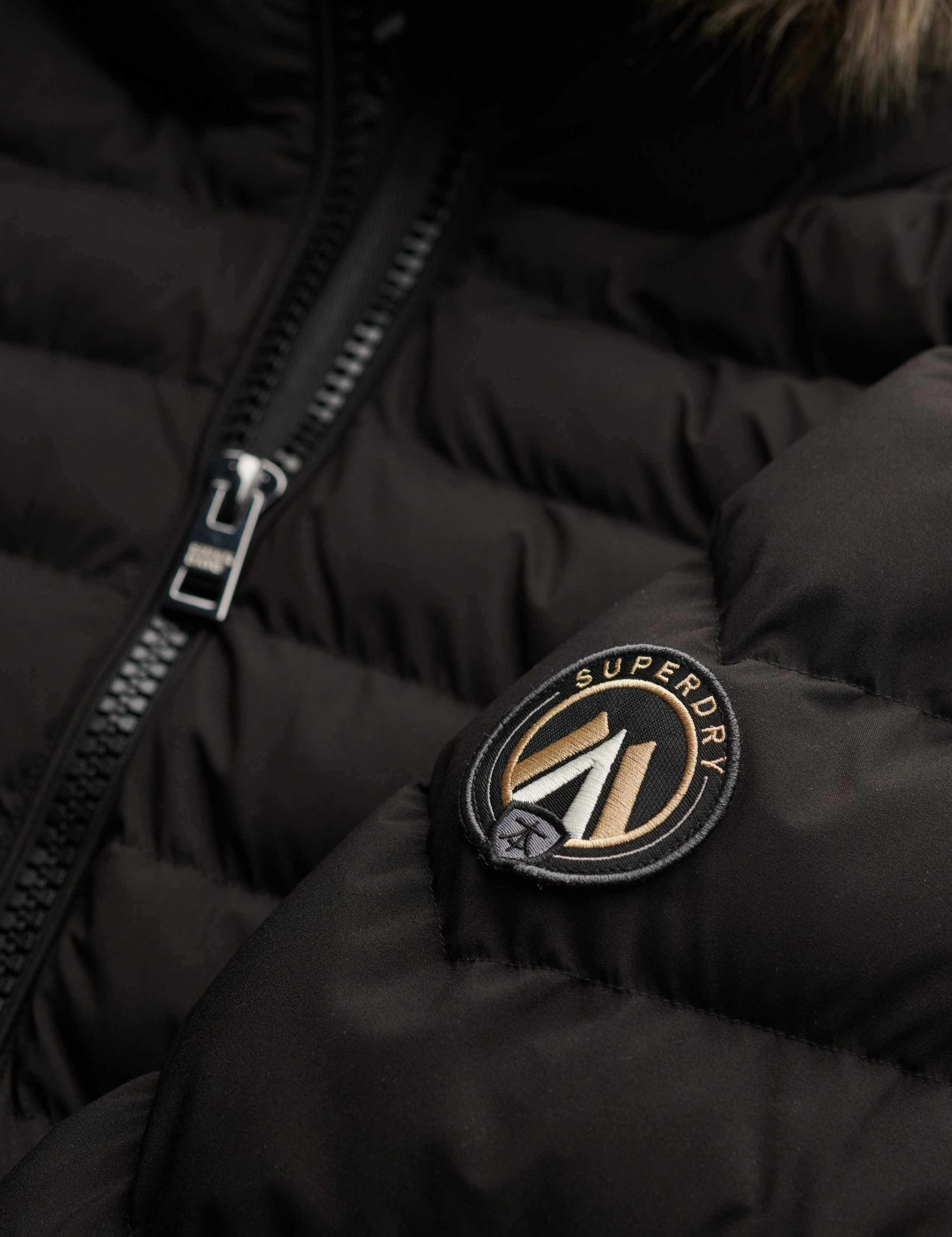 Hooded Funnel Neck Puffer Jacket 7 of 7