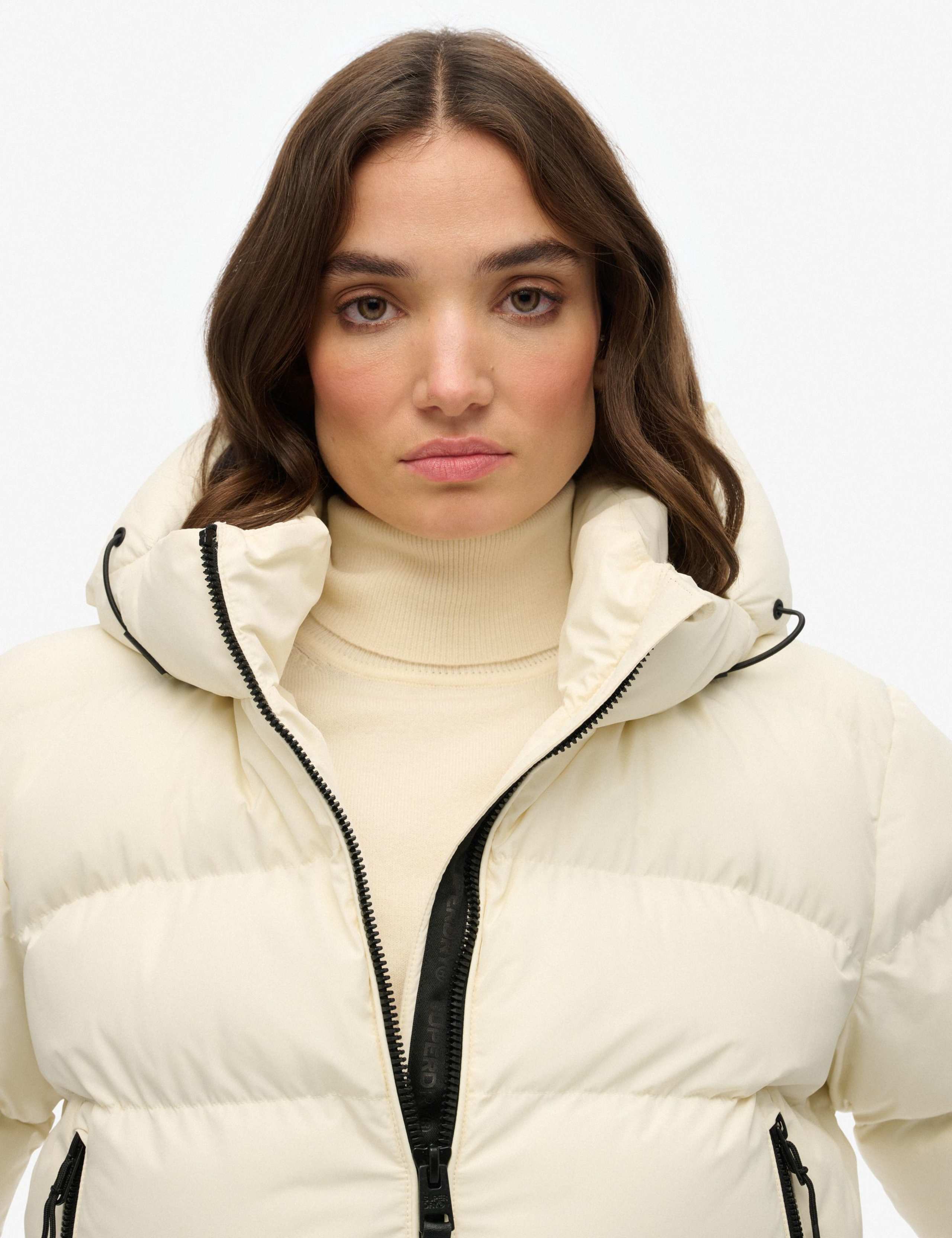 Funnel Neck Puffer Jacket 3 of 4