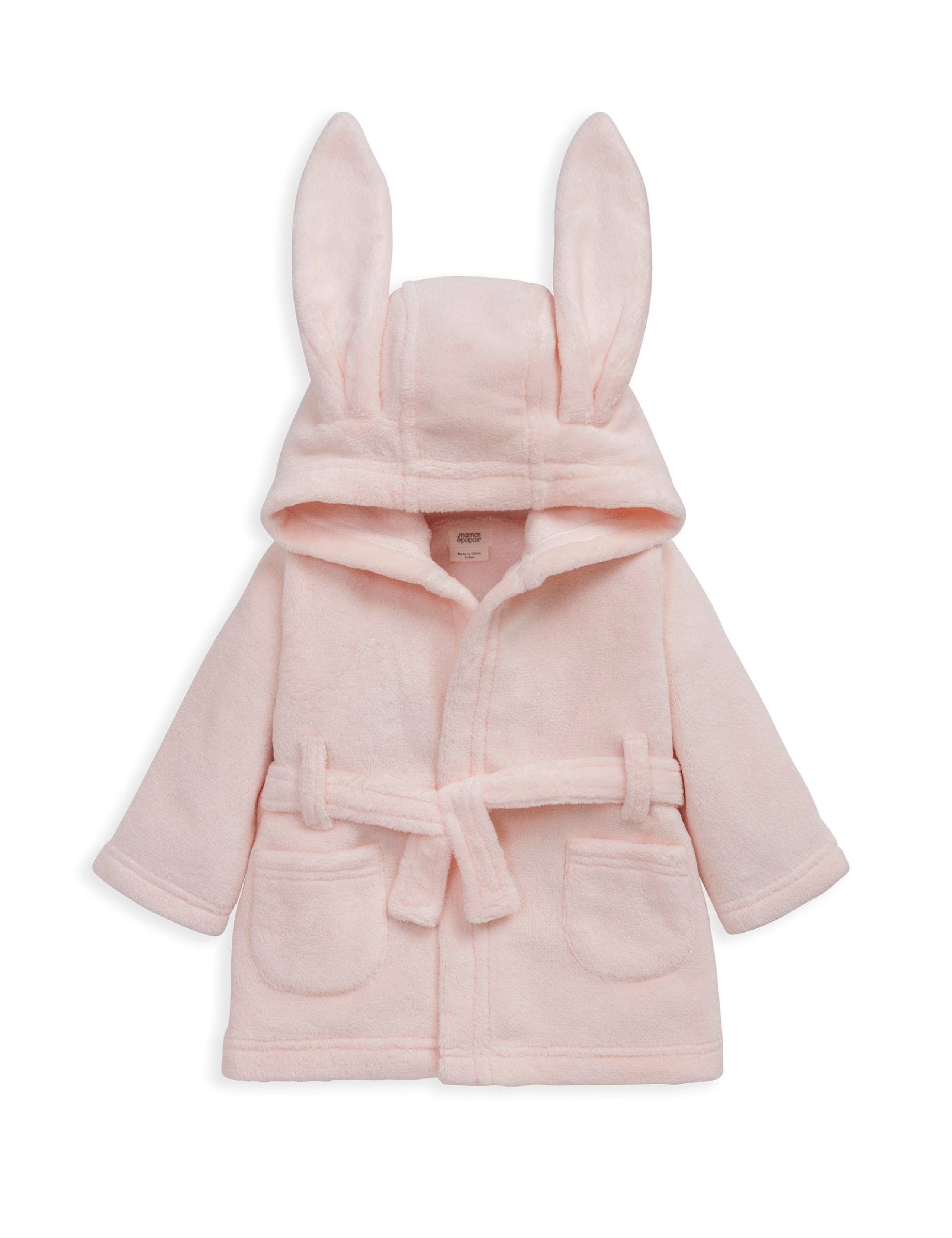 Bunny Hood Dressing Gown (3 Mths-3 Yrs) 2 of 3