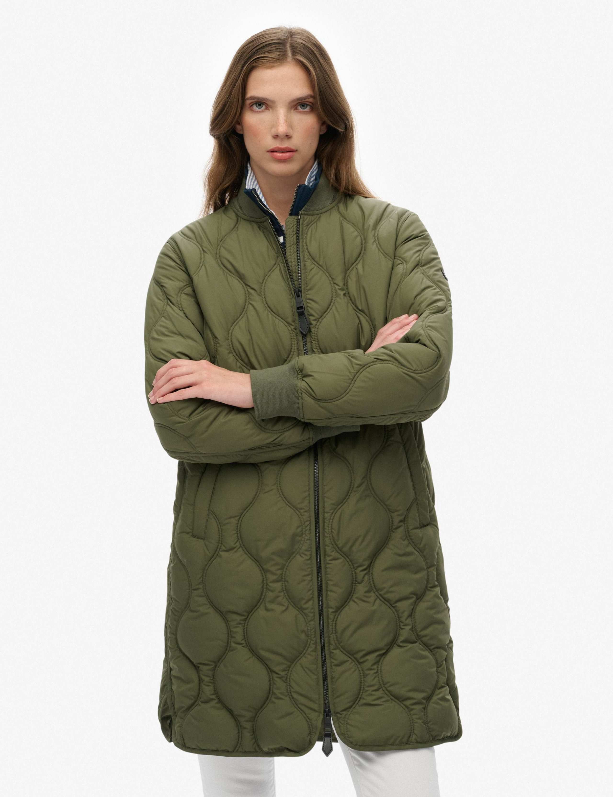 Quilted Longline Jacket 3 of 9