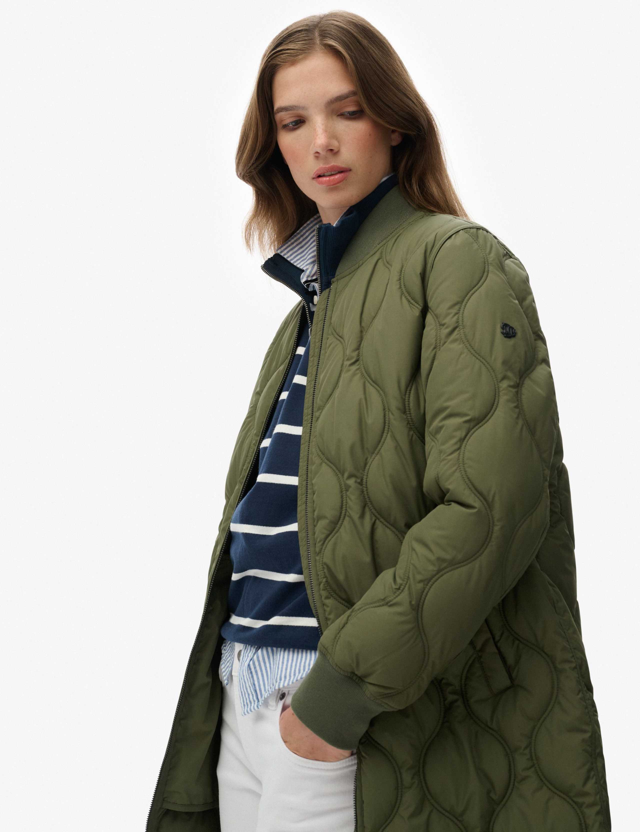Quilted Longline Jacket 4 of 9