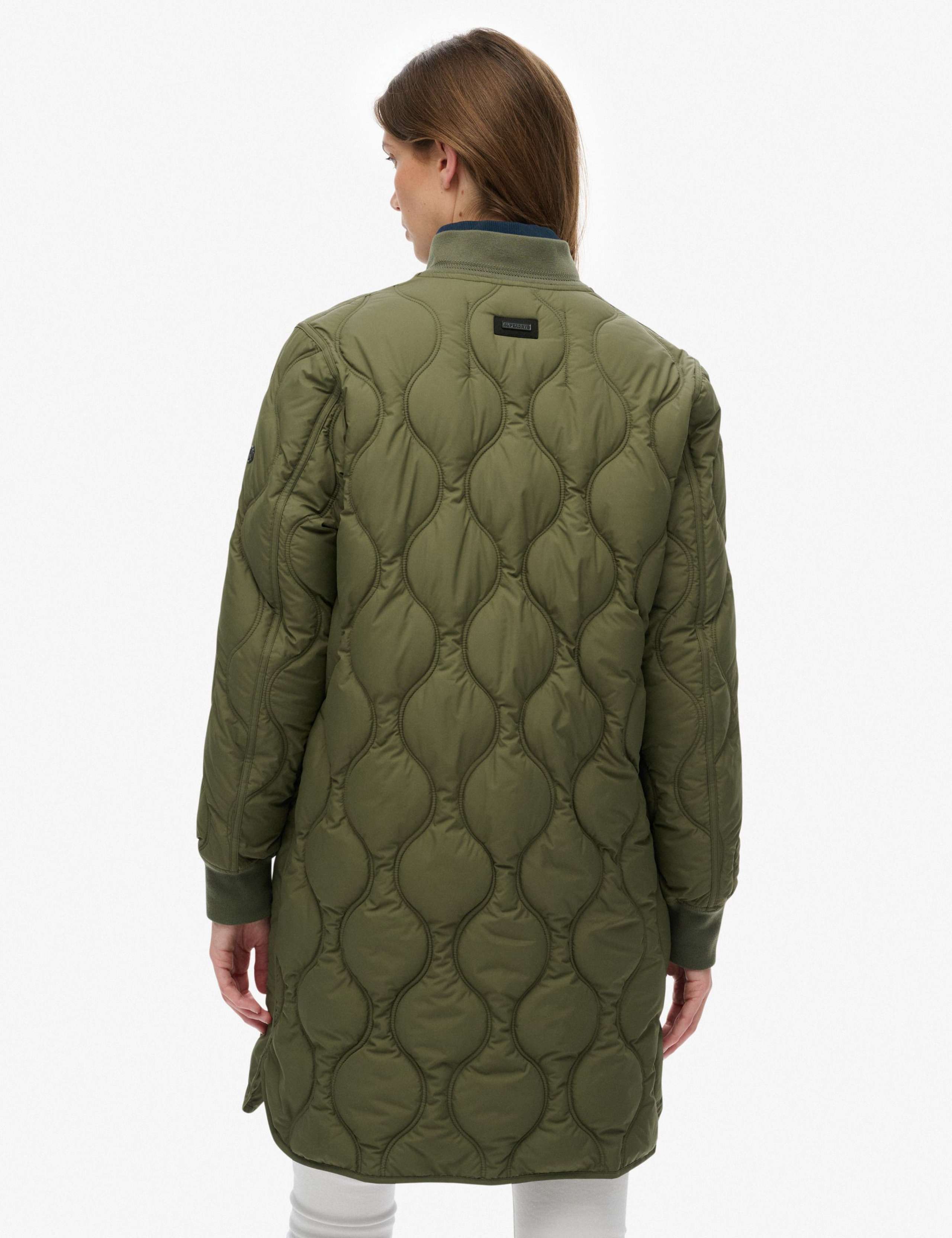 Quilted Longline Jacket 5 of 9