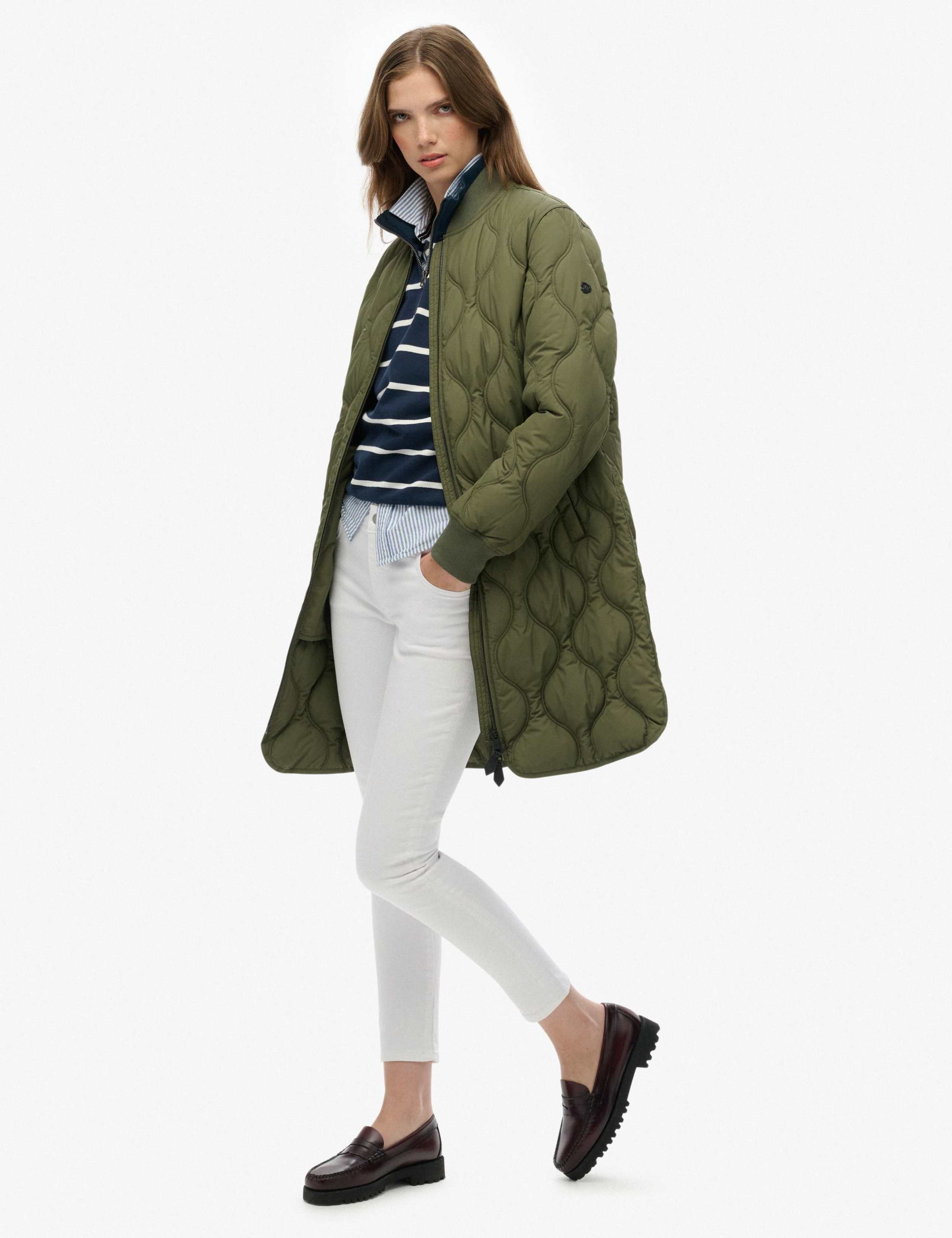 Quilted Longline Jacket 6 of 9