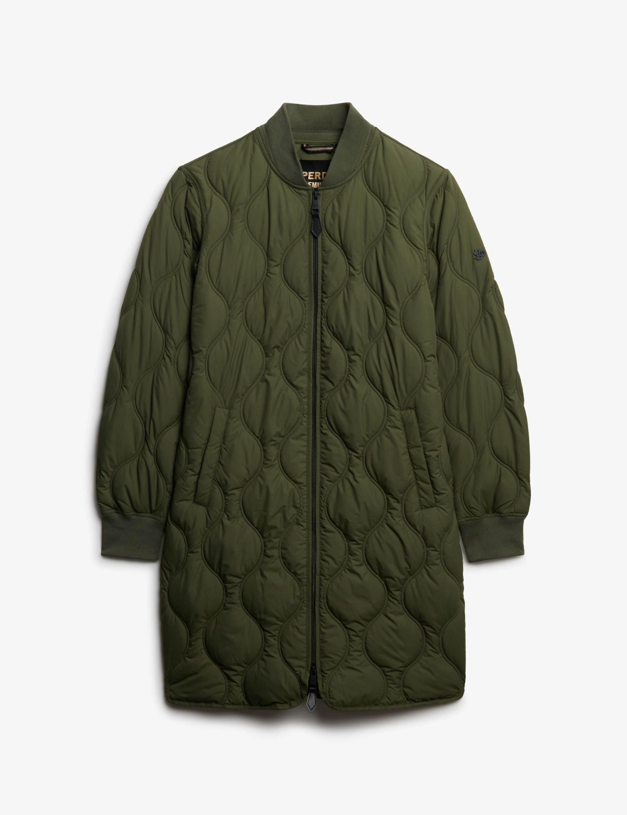 Quilted Longline Jacket 2 of 9
