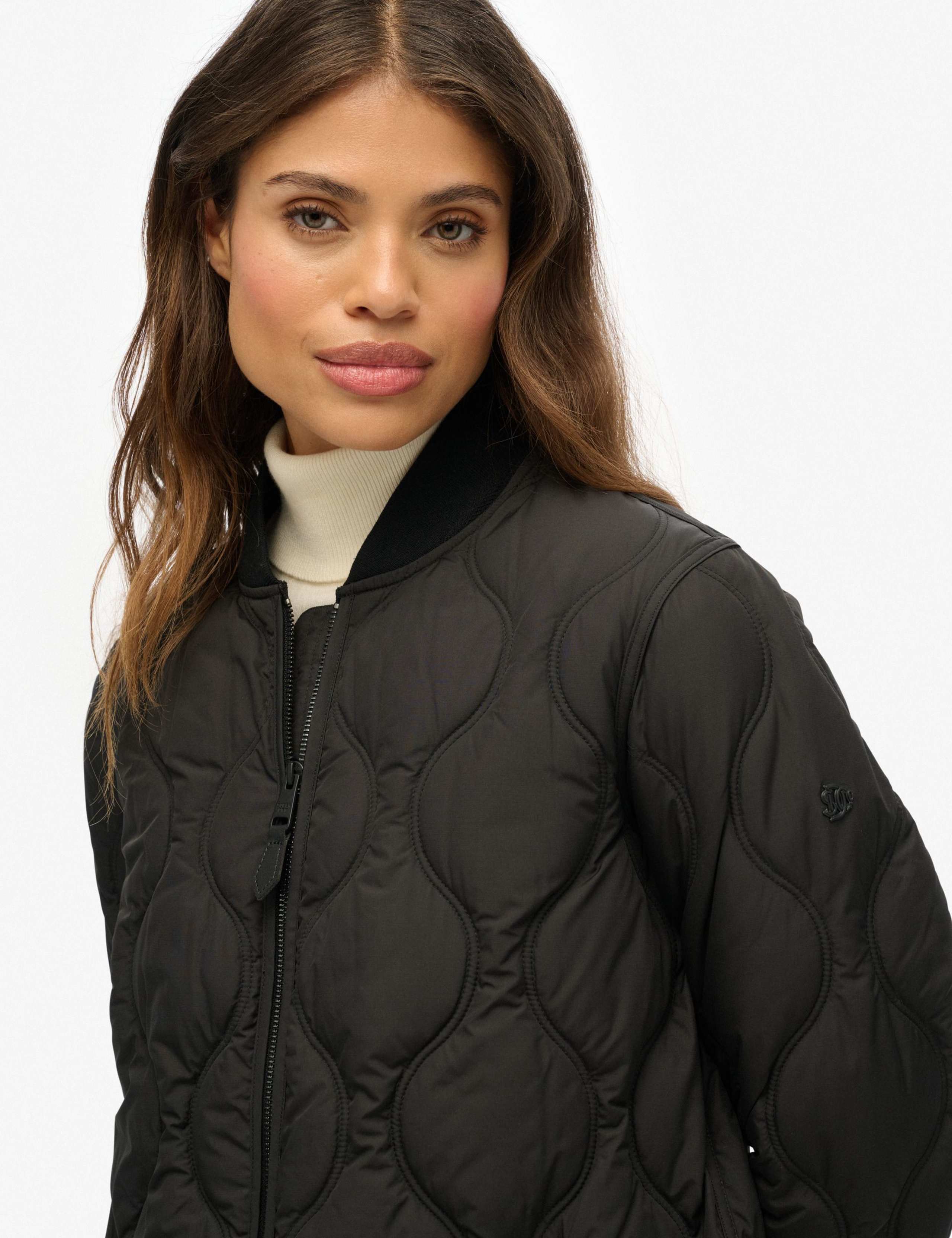 Quilted Longline Jacket 3 of 4