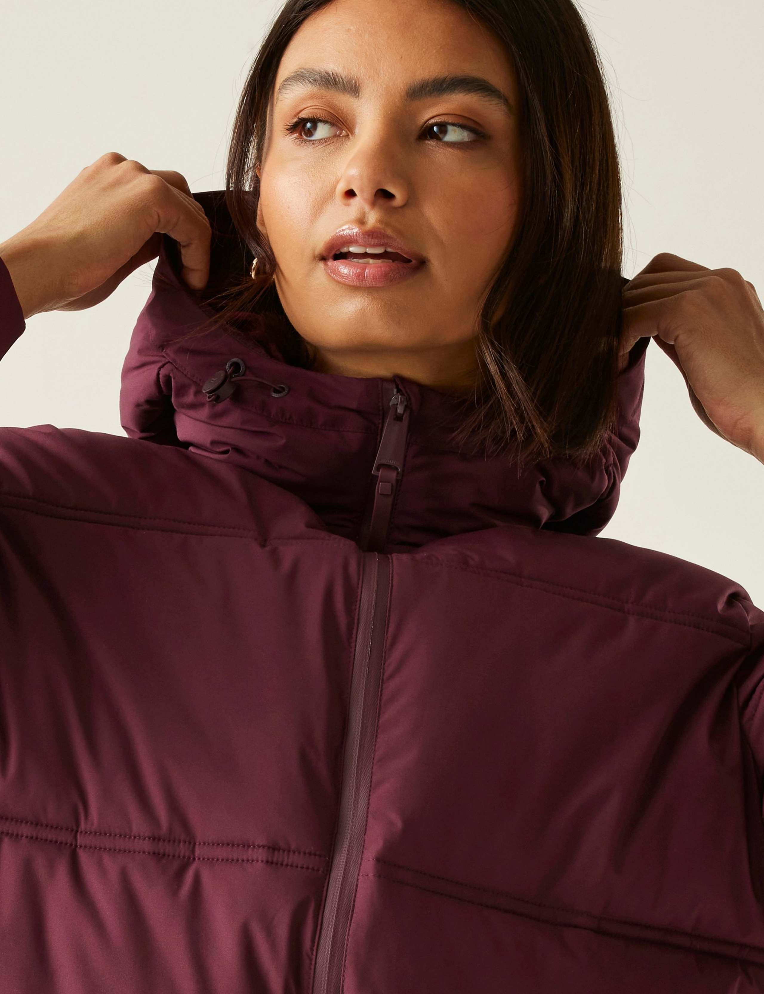 Roxienne Quilted Hooded Puffer Jacket 6 of 8