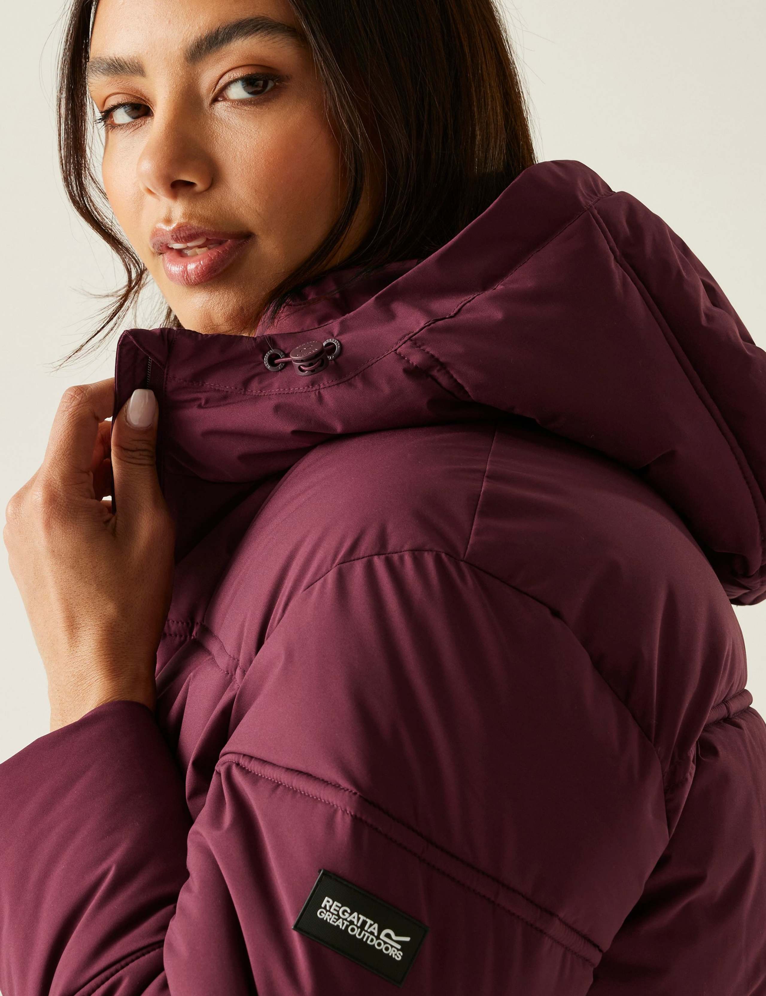 Roxienne Quilted Hooded Puffer Jacket 7 of 8
