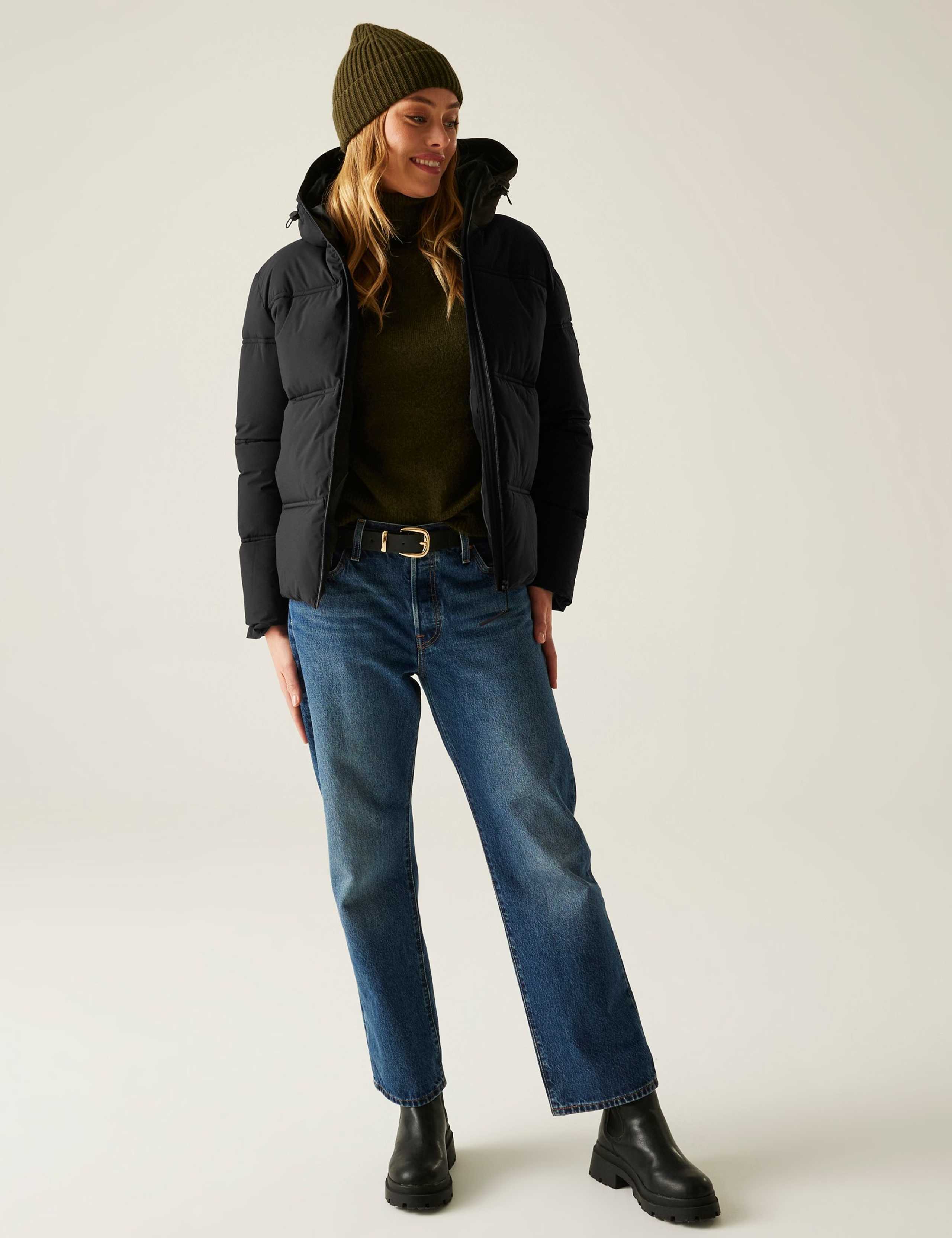 Roxienne Quilted Hooded Puffer Jacket 7 of 7