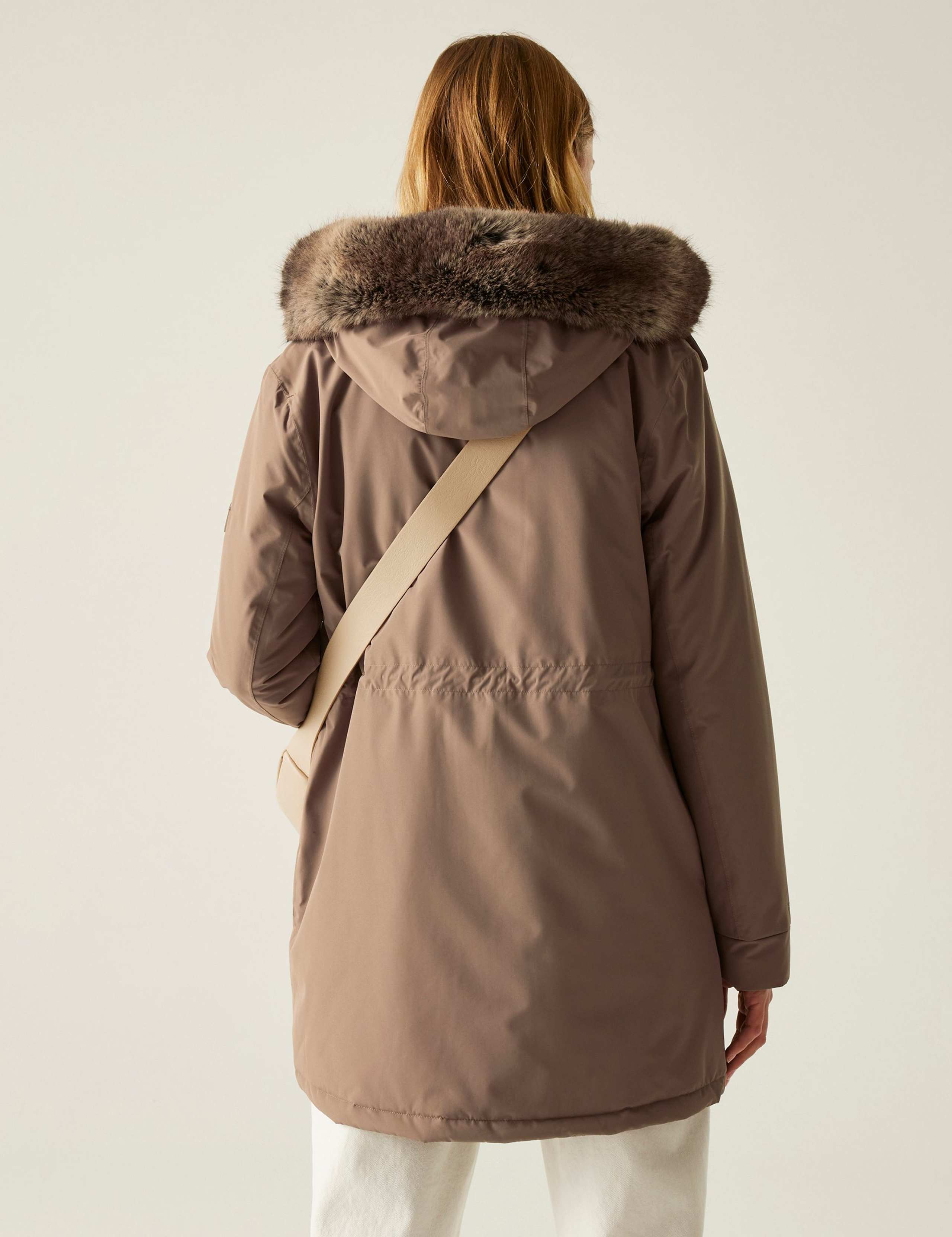 Sabinka Hooded Longline Parka Coat 4 of 10