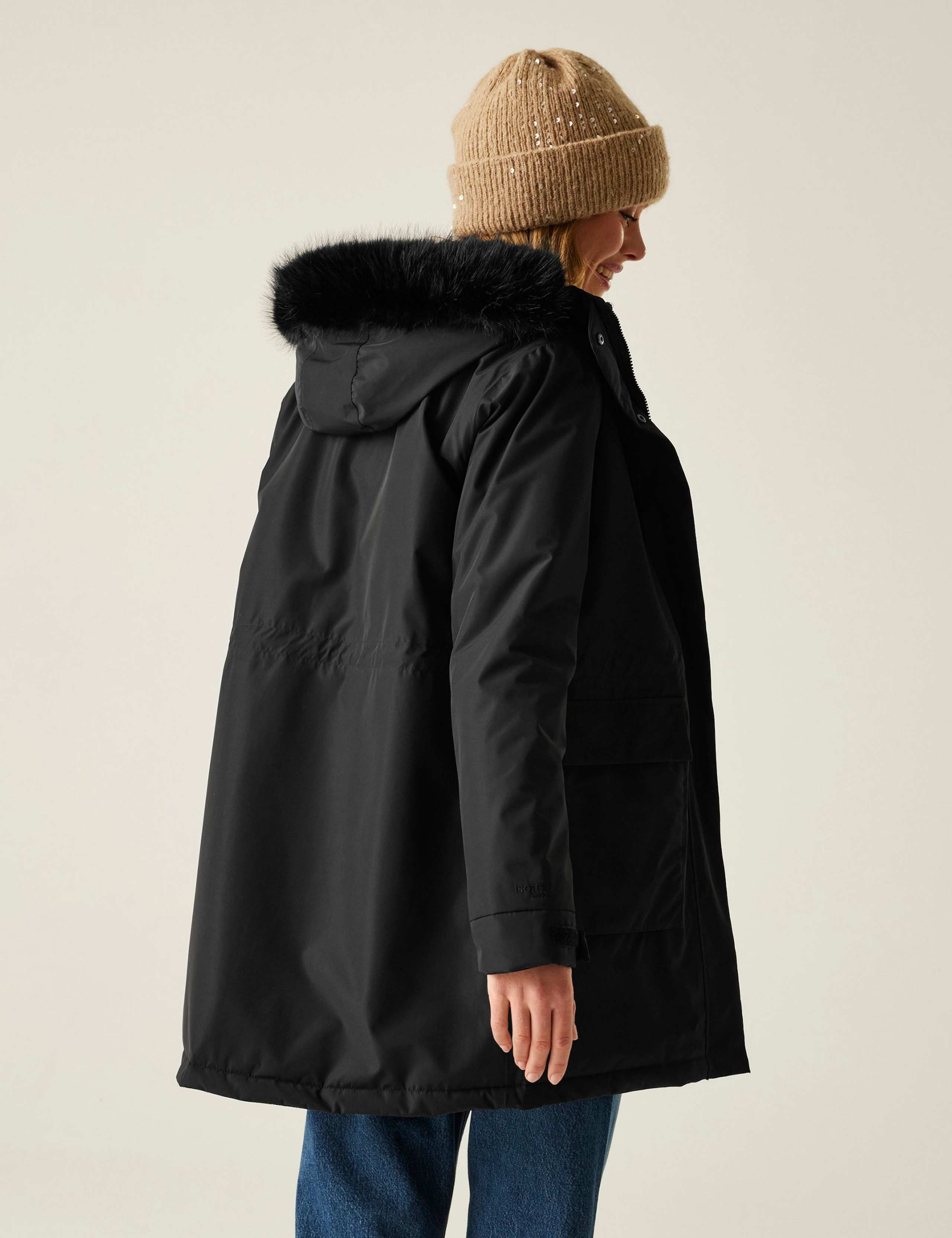Sabinka Hooded Longline Parka Coat 5 of 9