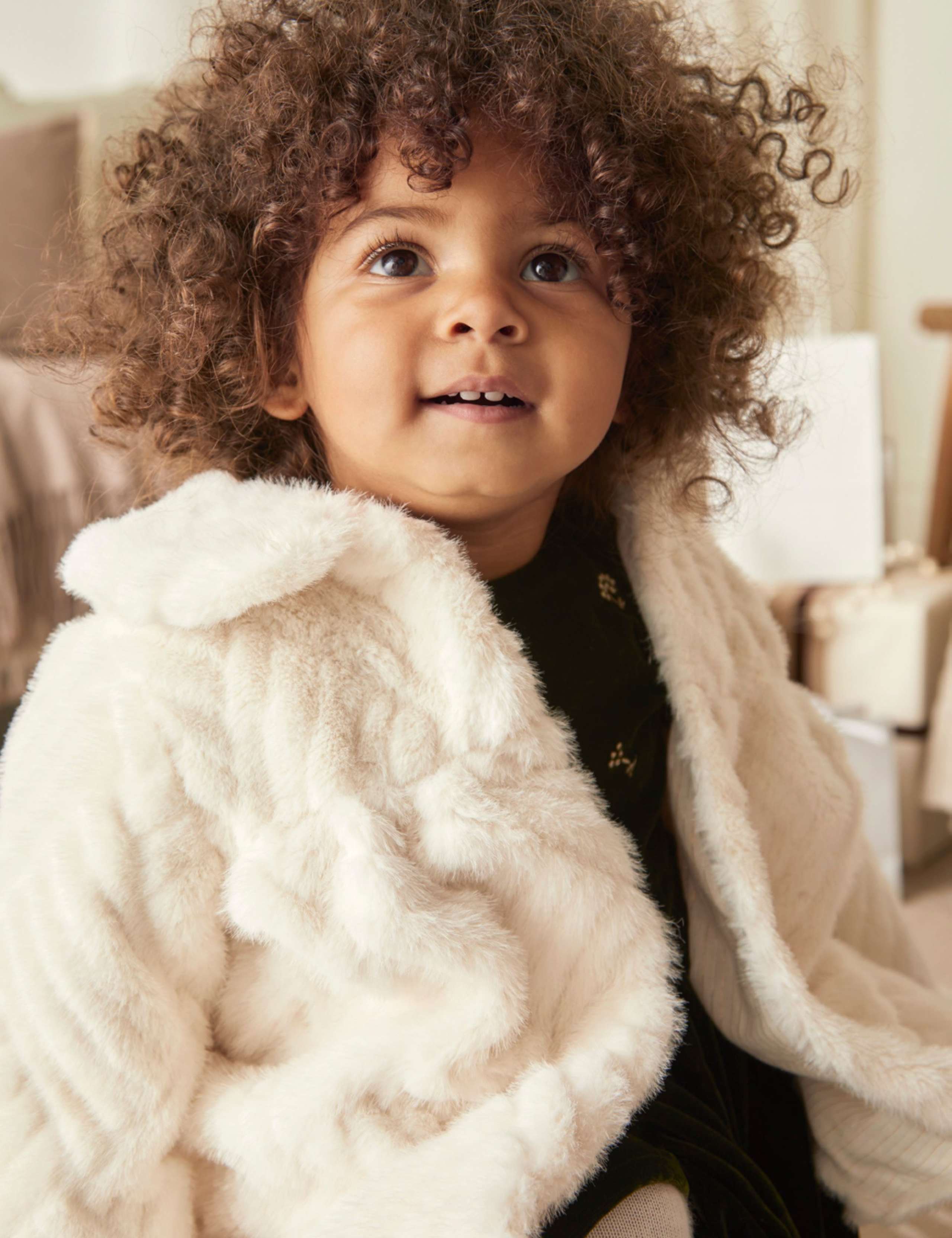 Faux Fur Coat (3 Mths-3 Yrs) 5 of 5