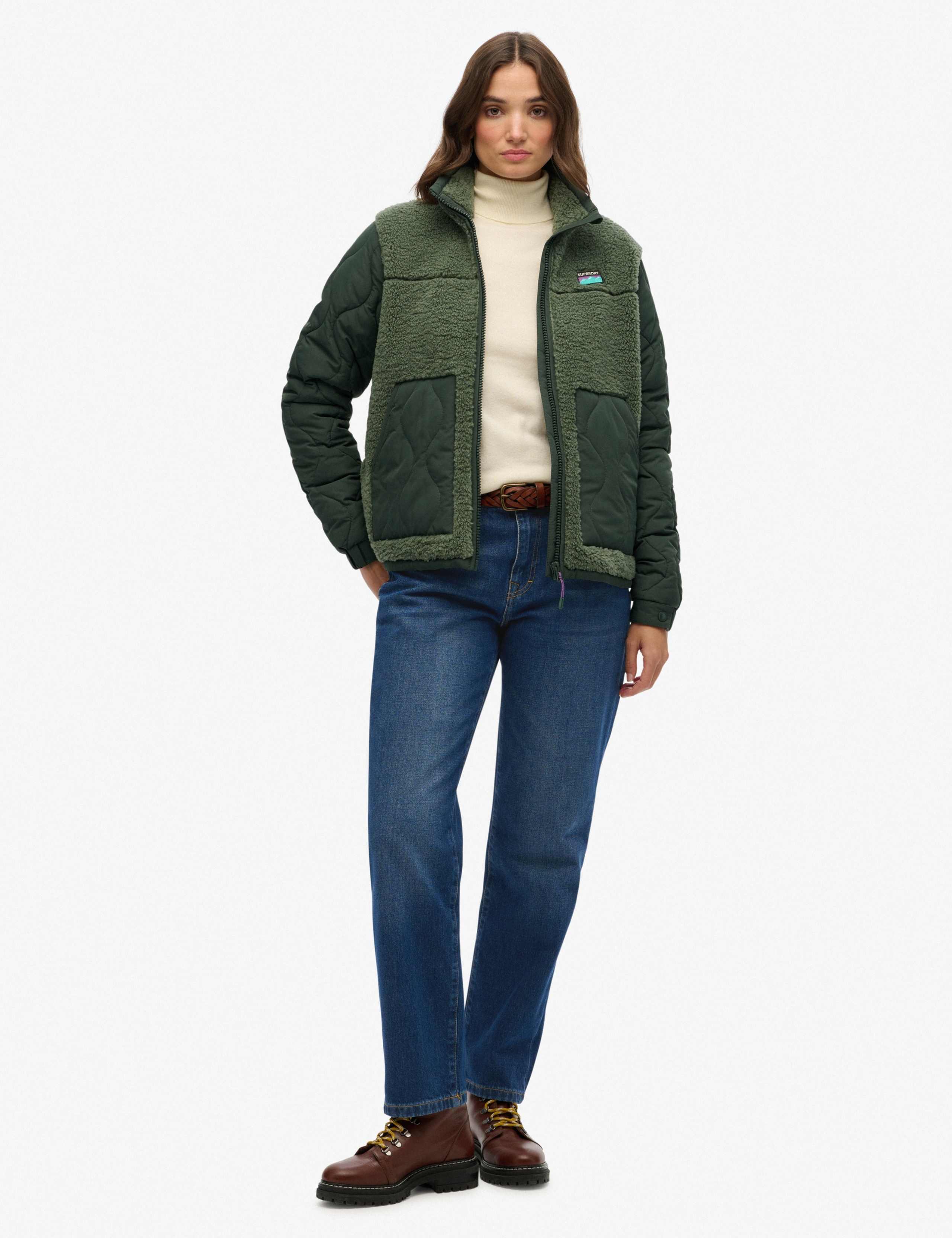 Fleece Quilted Jacket 3 of 8