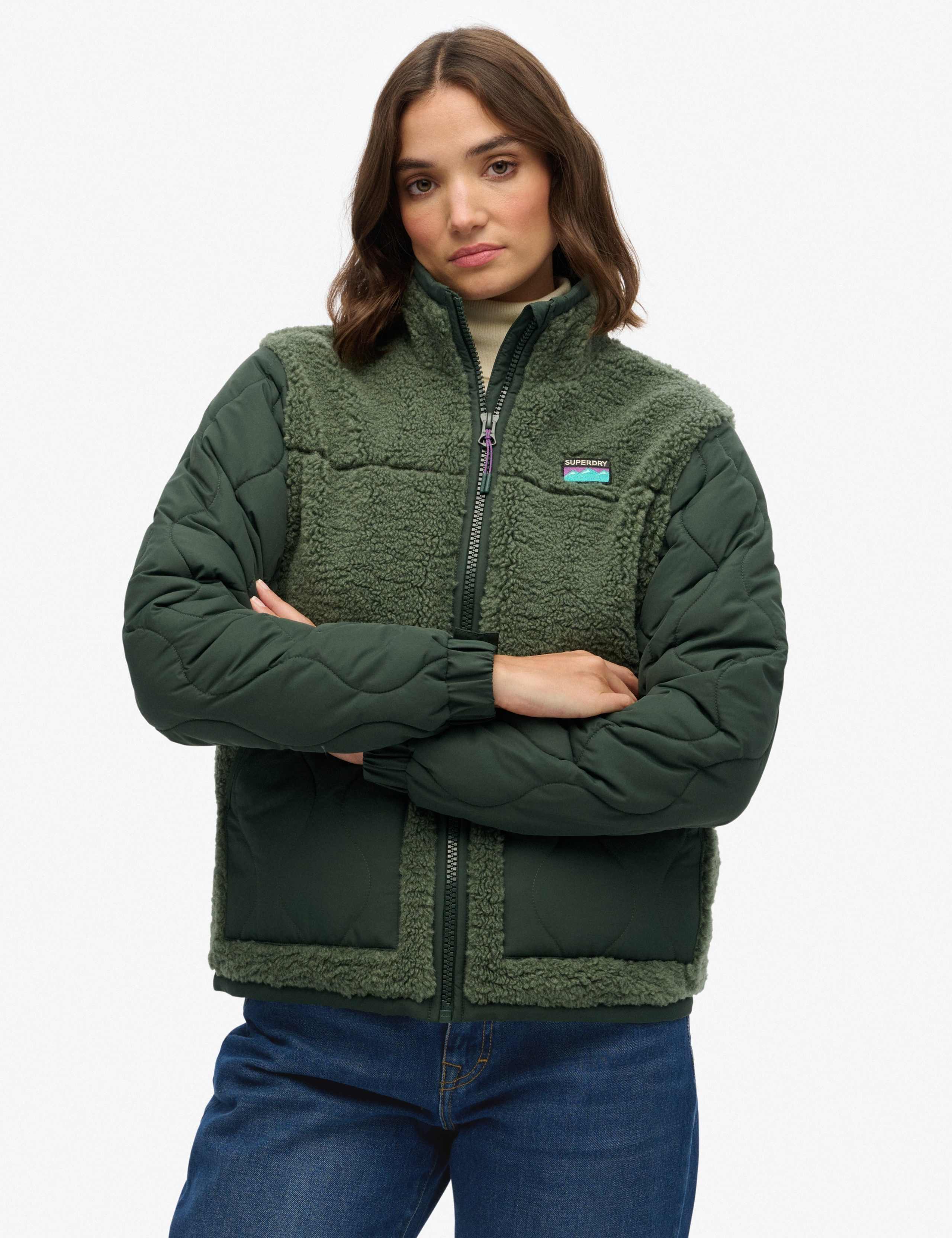 Fleece Quilted Jacket 4 of 8