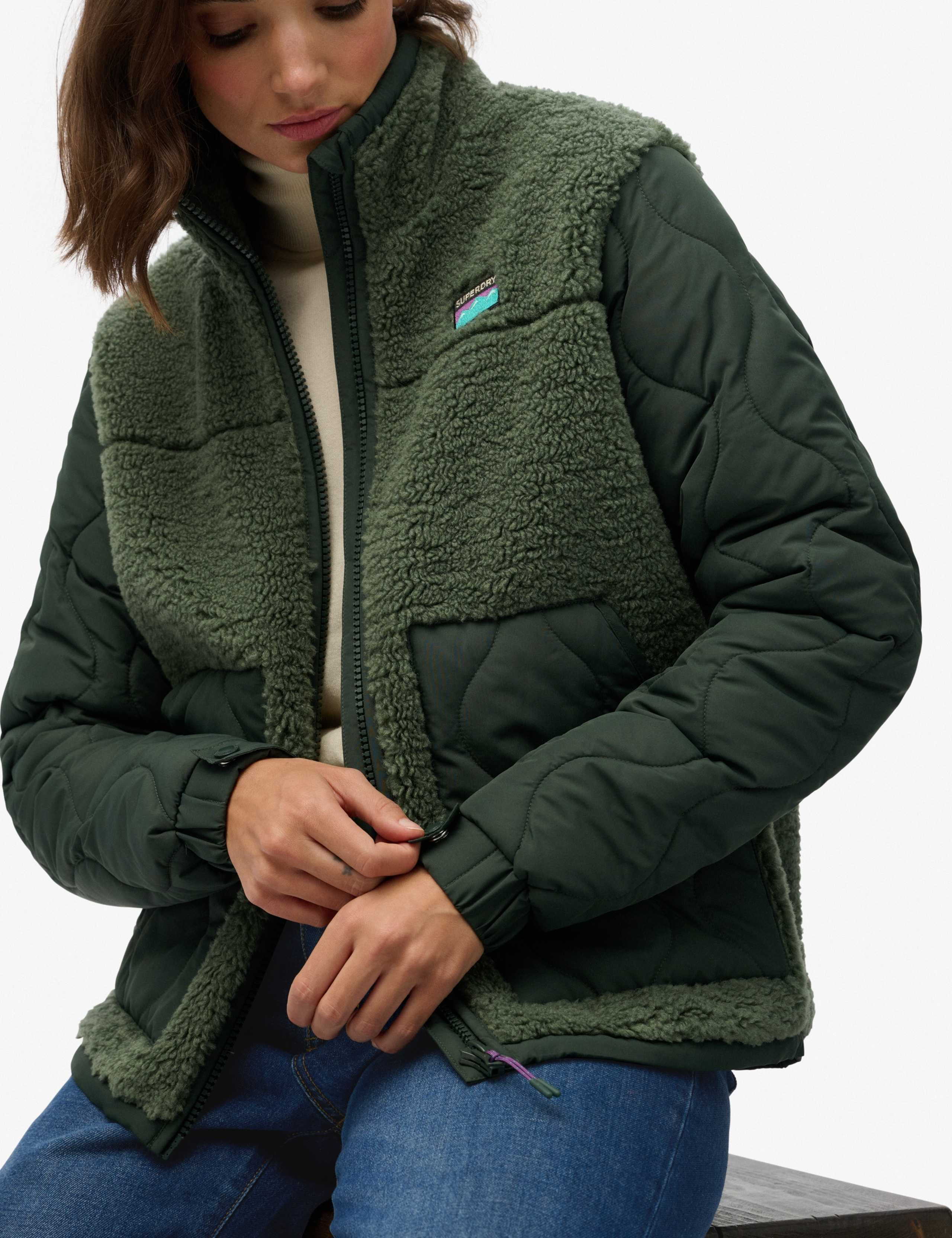 Fleece Quilted Jacket 6 of 8