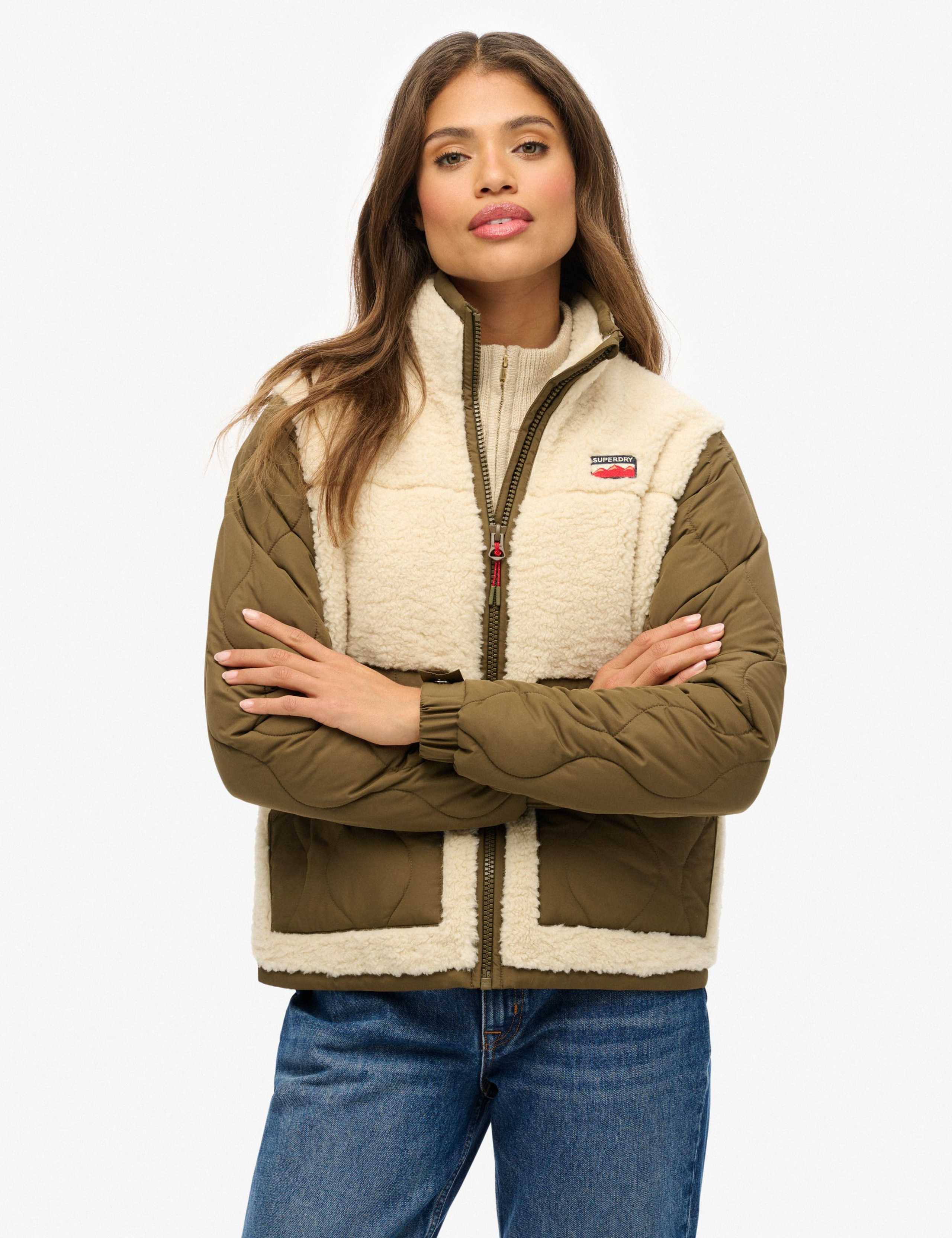 Fleece Quilted Jacket 3 of 4