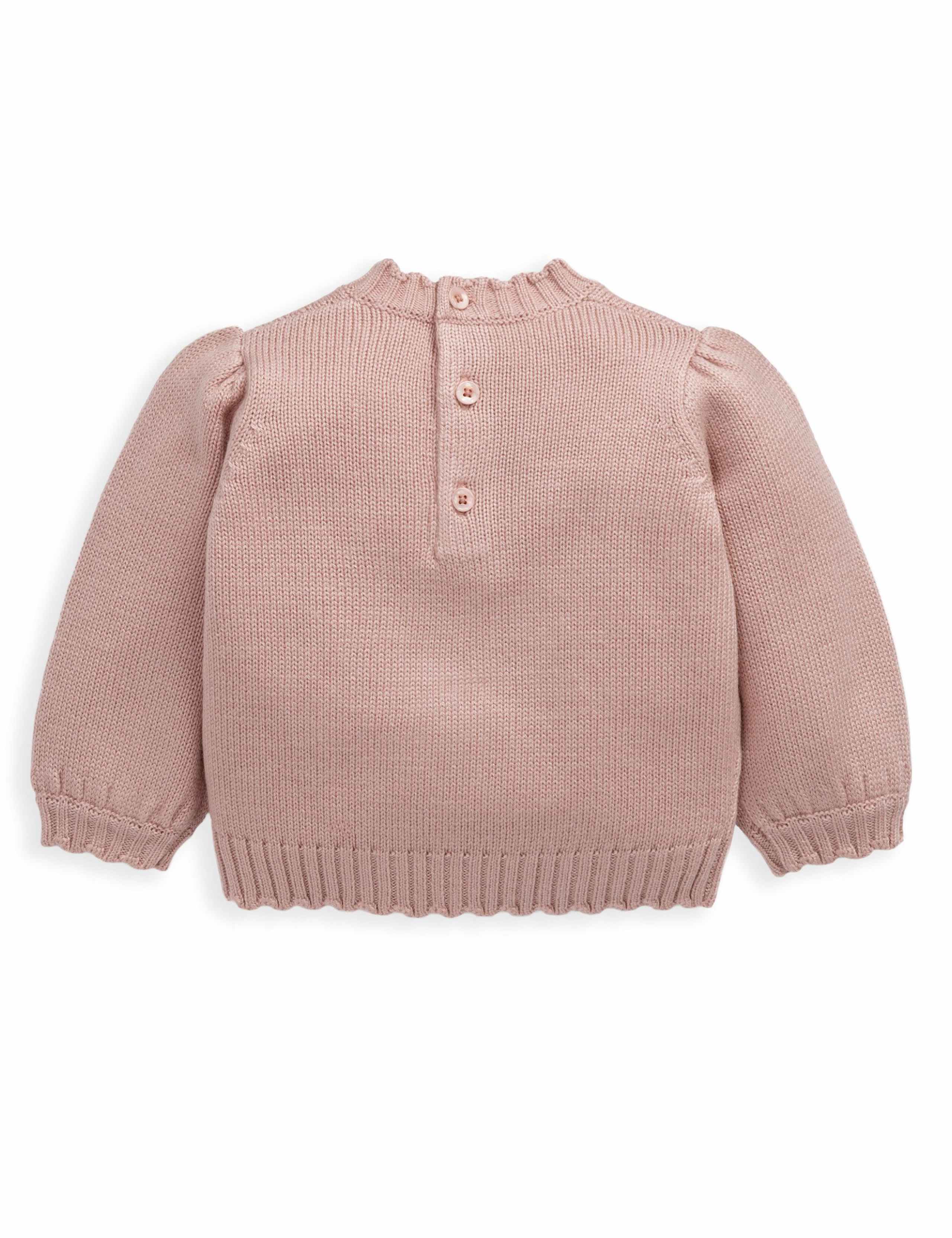 Bunny Christmas Jumper with Wool 3 of 6