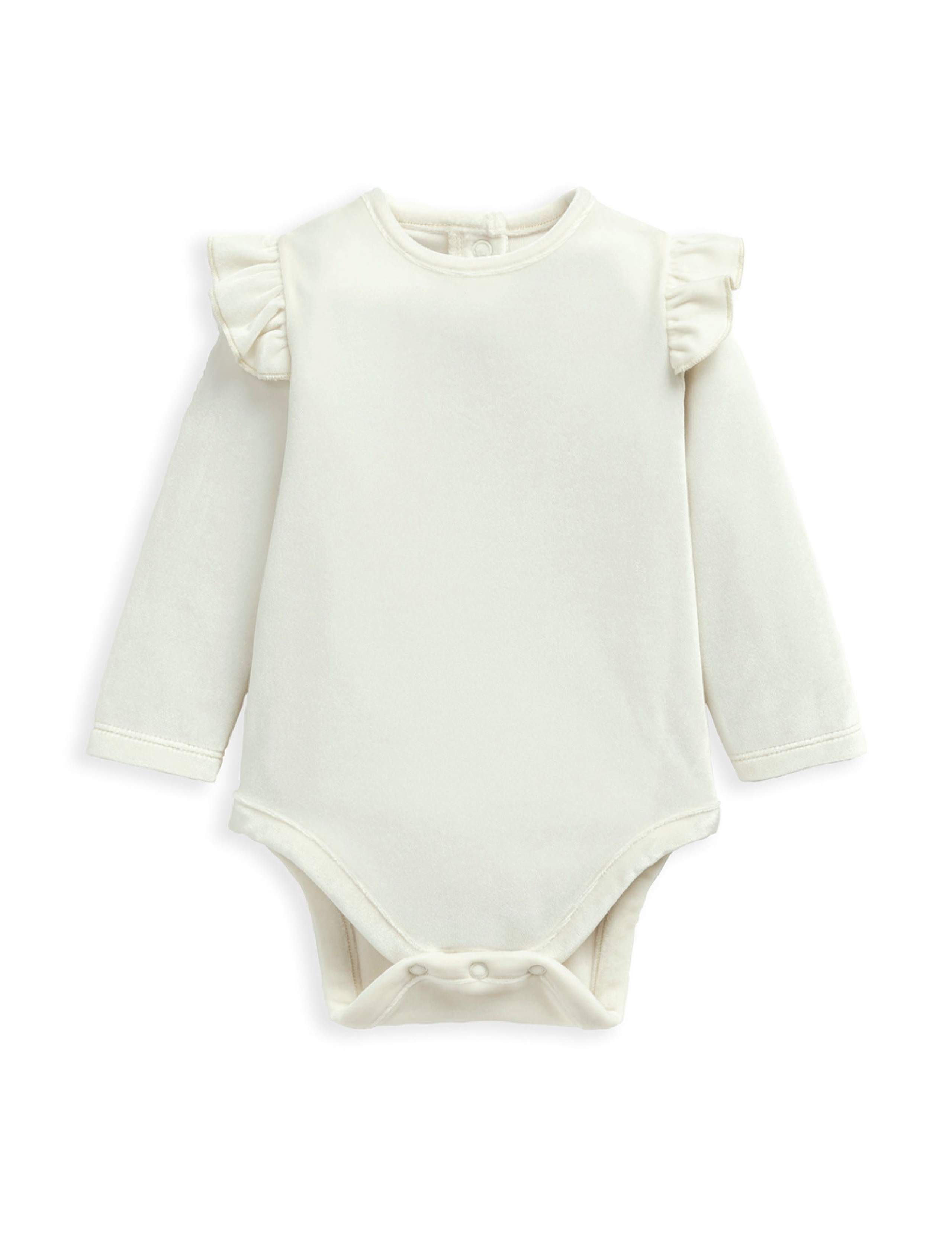 Velour Bodysuit & Sparkly Tutu Set (0-3 Yrs) 3 of 4