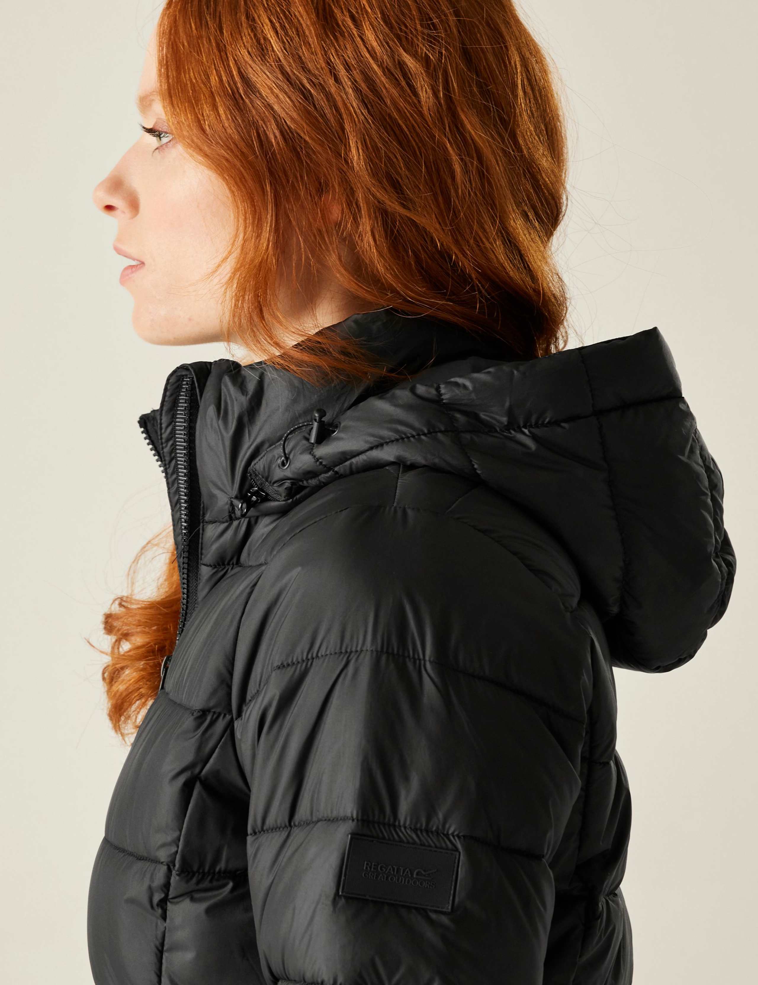 Starler Hooded Longline Puffer Jacket 5 of 7