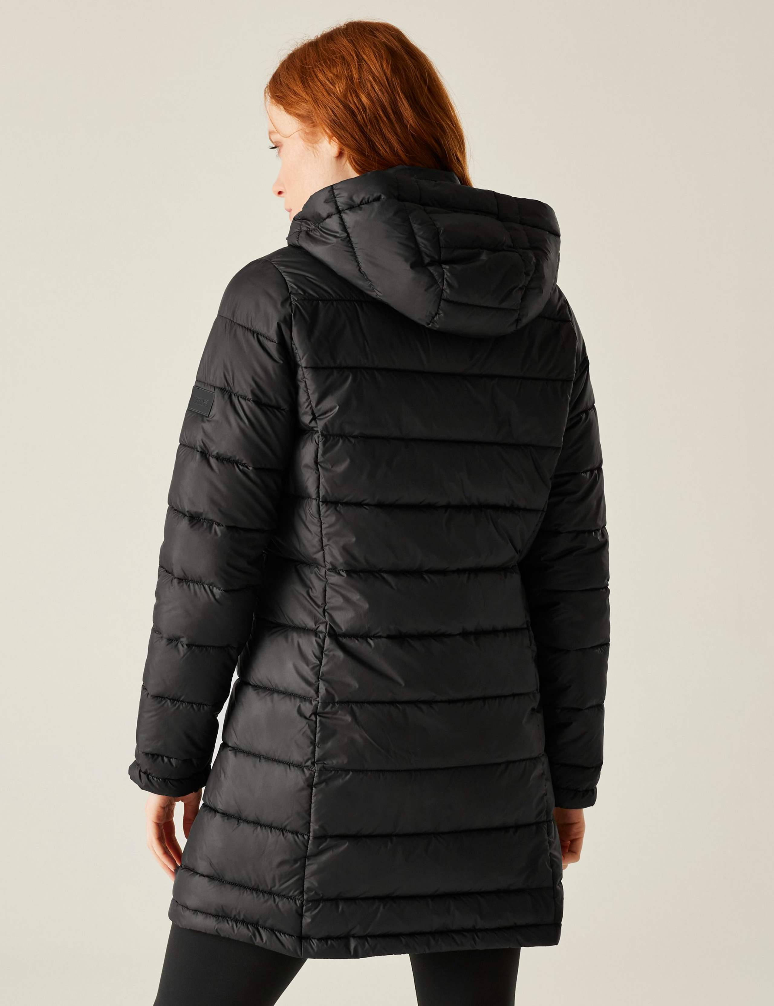 Starler Hooded Longline Puffer Jacket 7 of 7