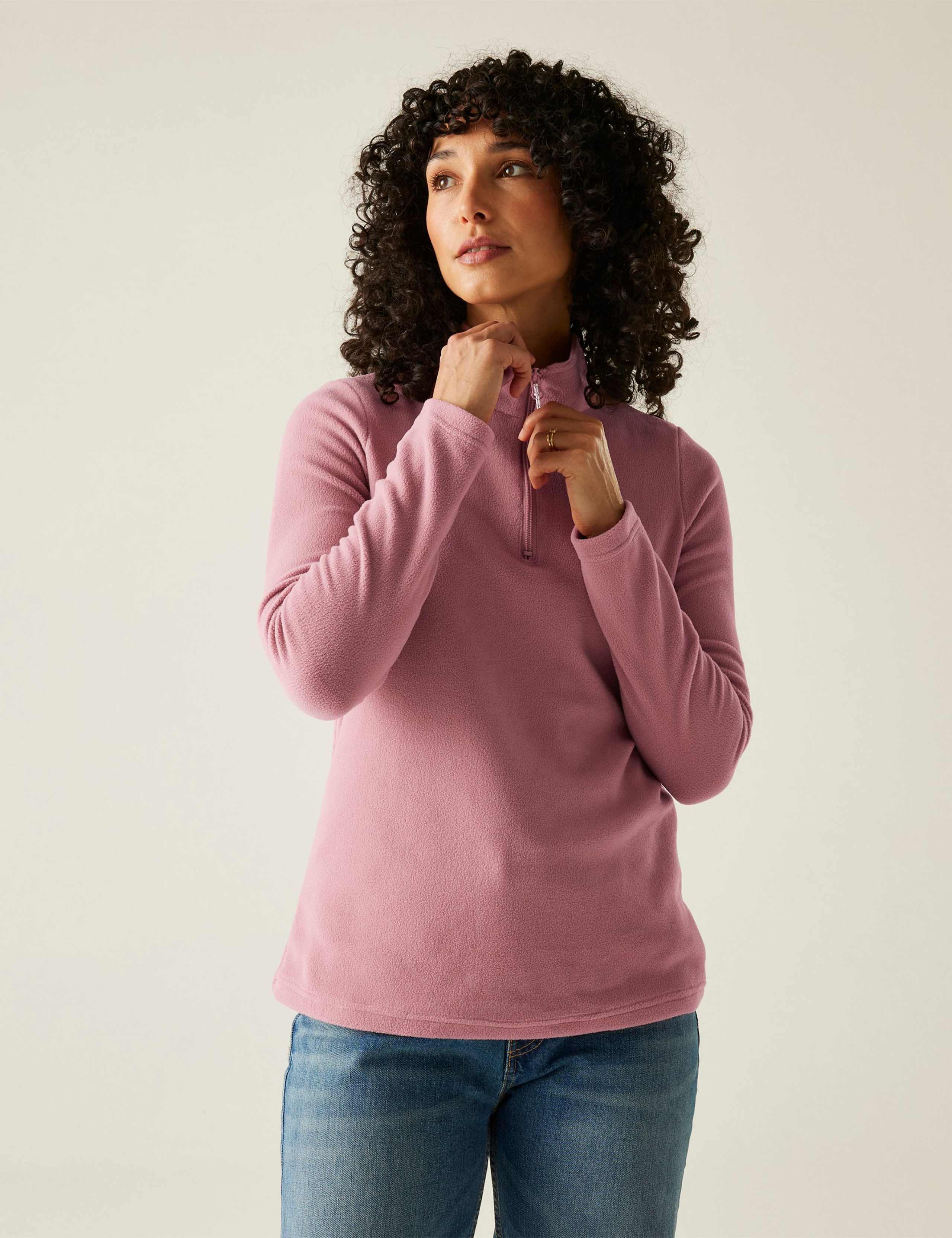 Sweethart Funnel Neck Half Zip Fleece 4 of 6