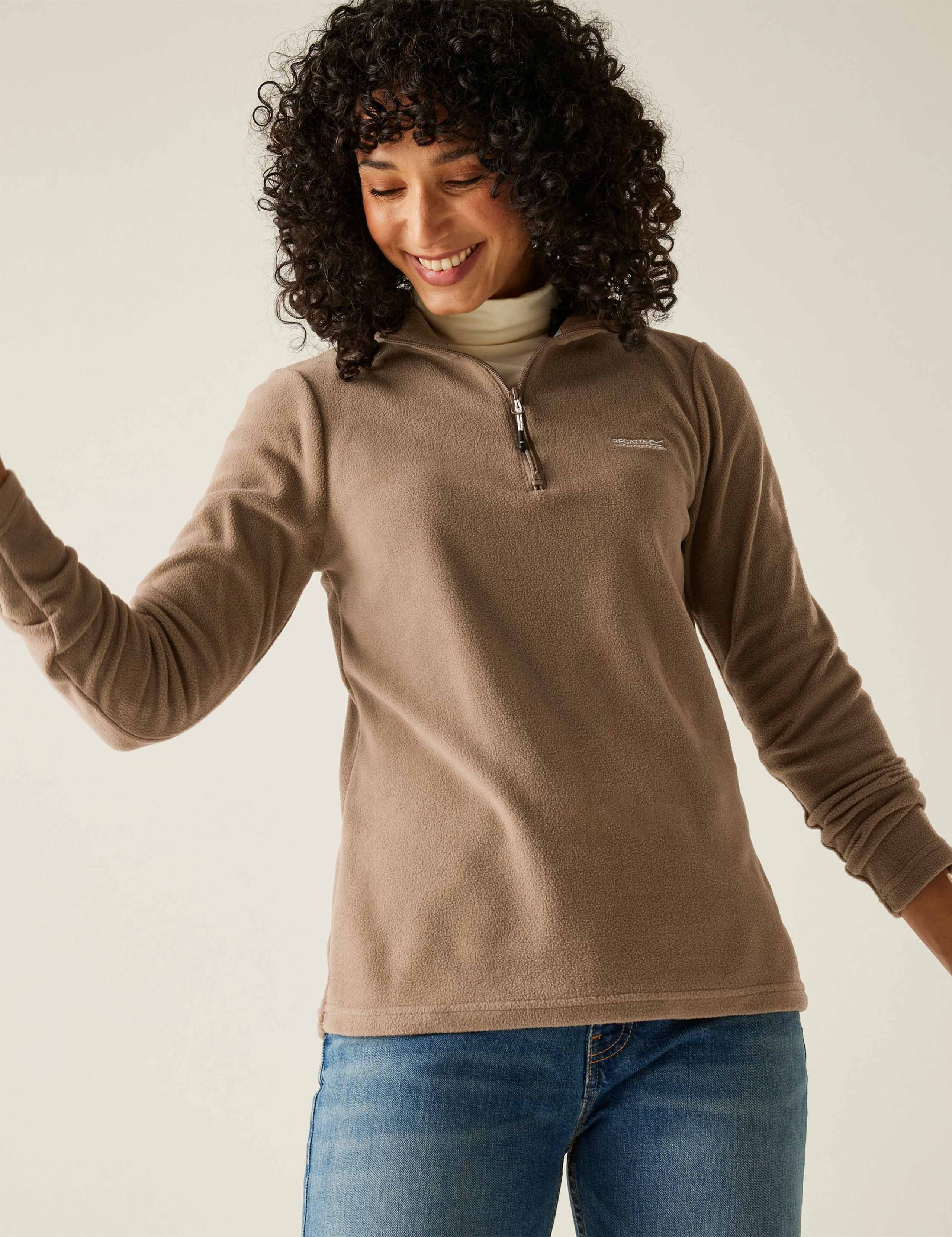 Sweethart Half Zip Fleece Jumper 4 of 5