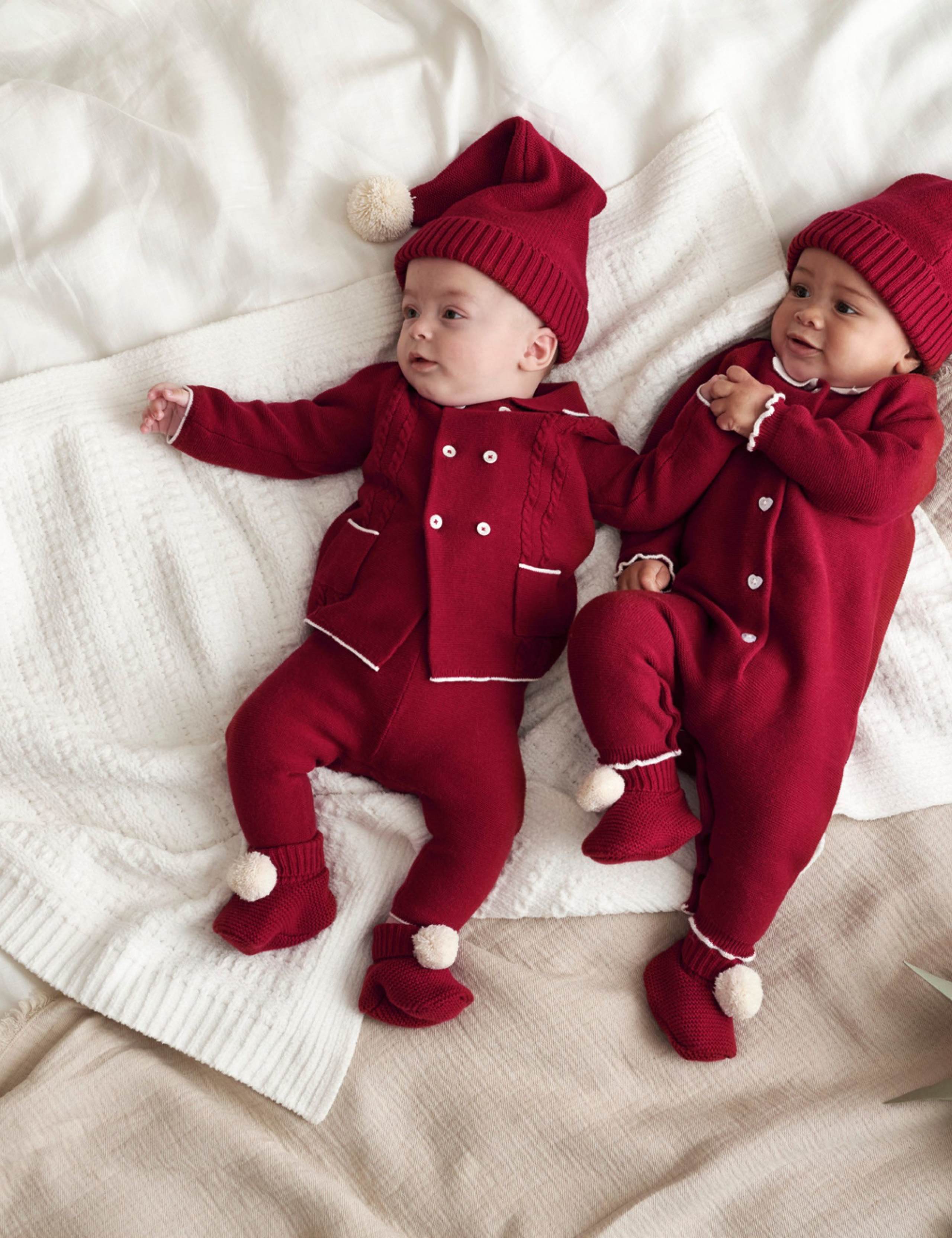 2pc Pure Cotton Cable Knit Outfit (0-18 Mths) 6 of 9