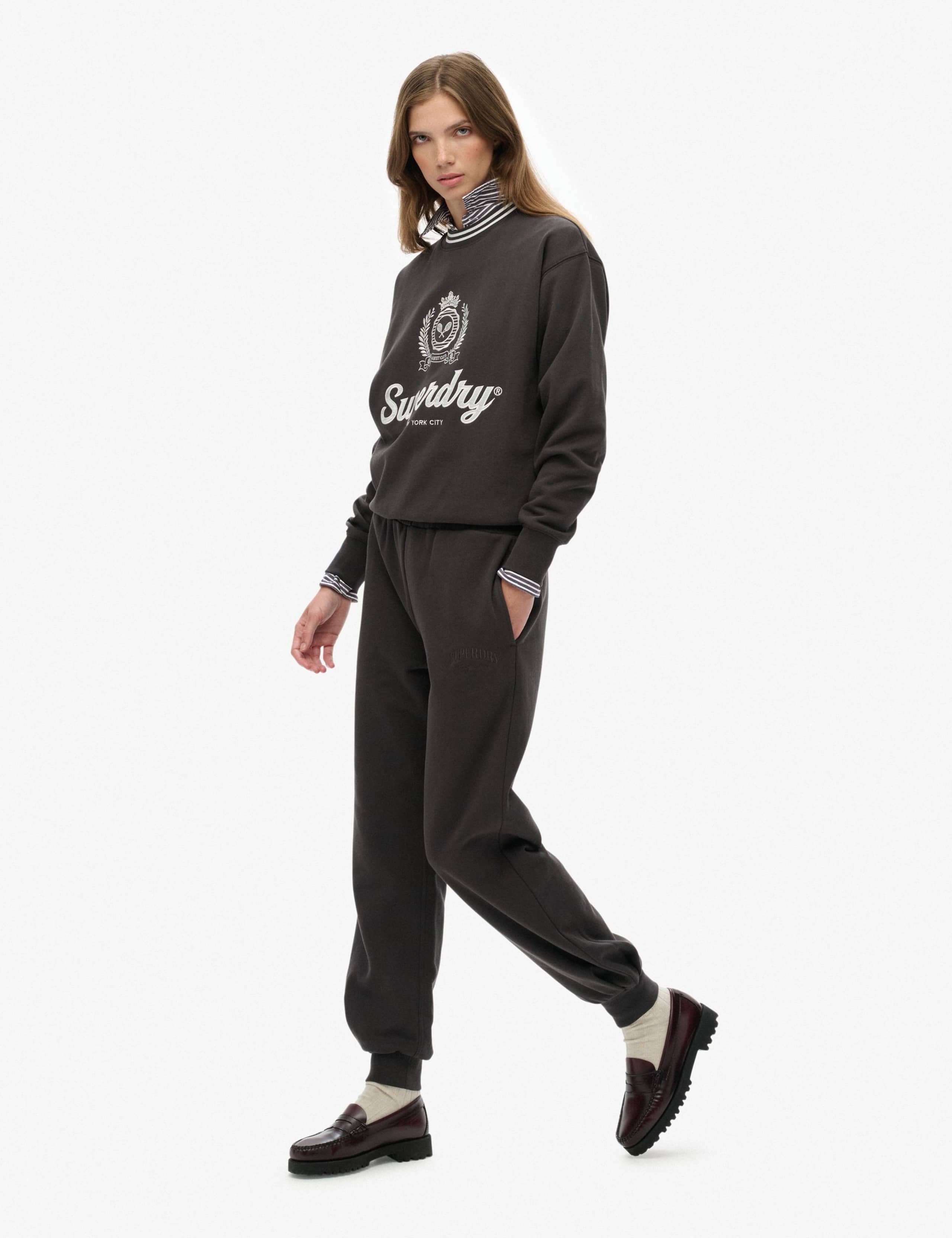 Cotton Rich Embroidered Logo Joggers 3 of 7