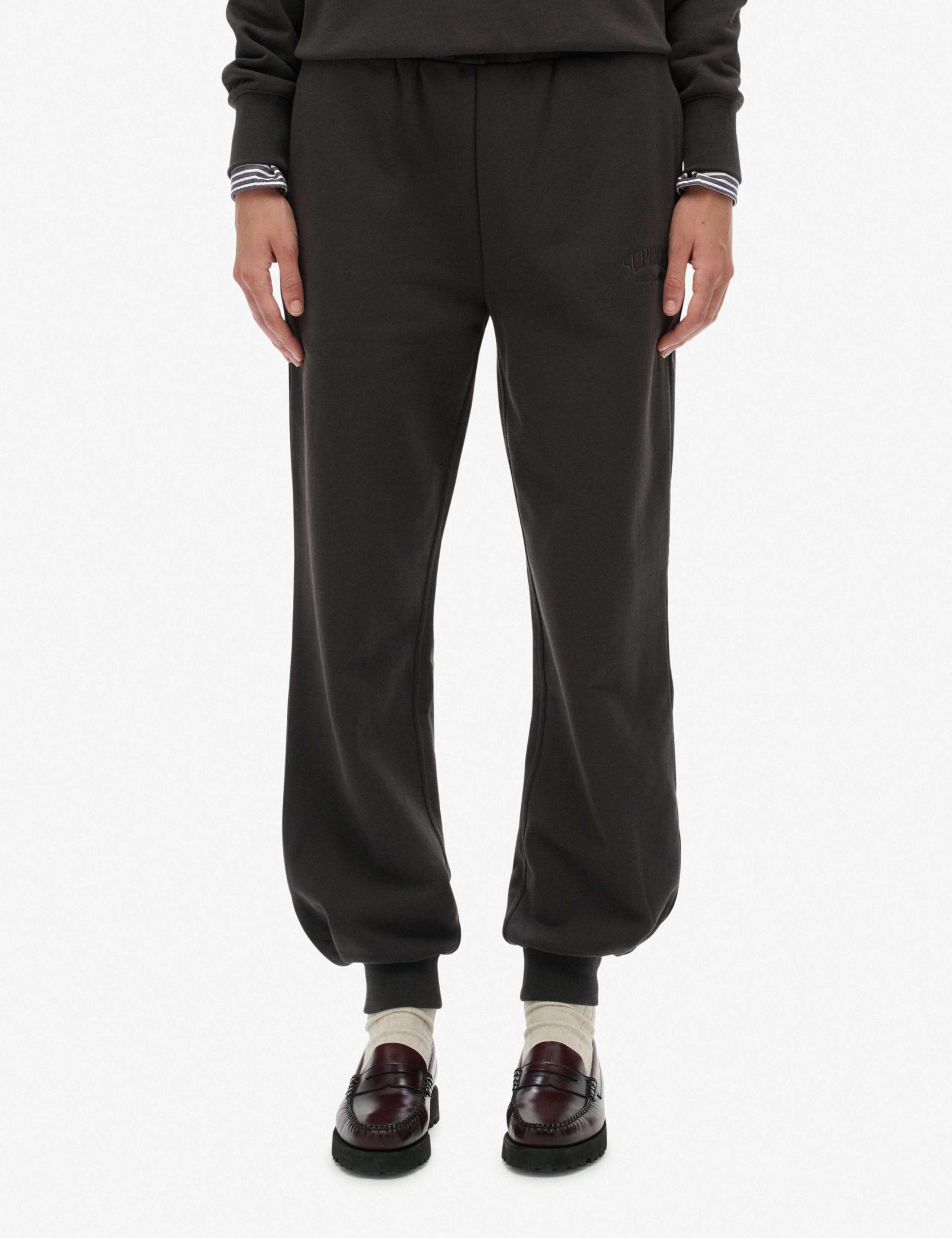 Cotton Rich Embroidered Logo Joggers 6 of 7