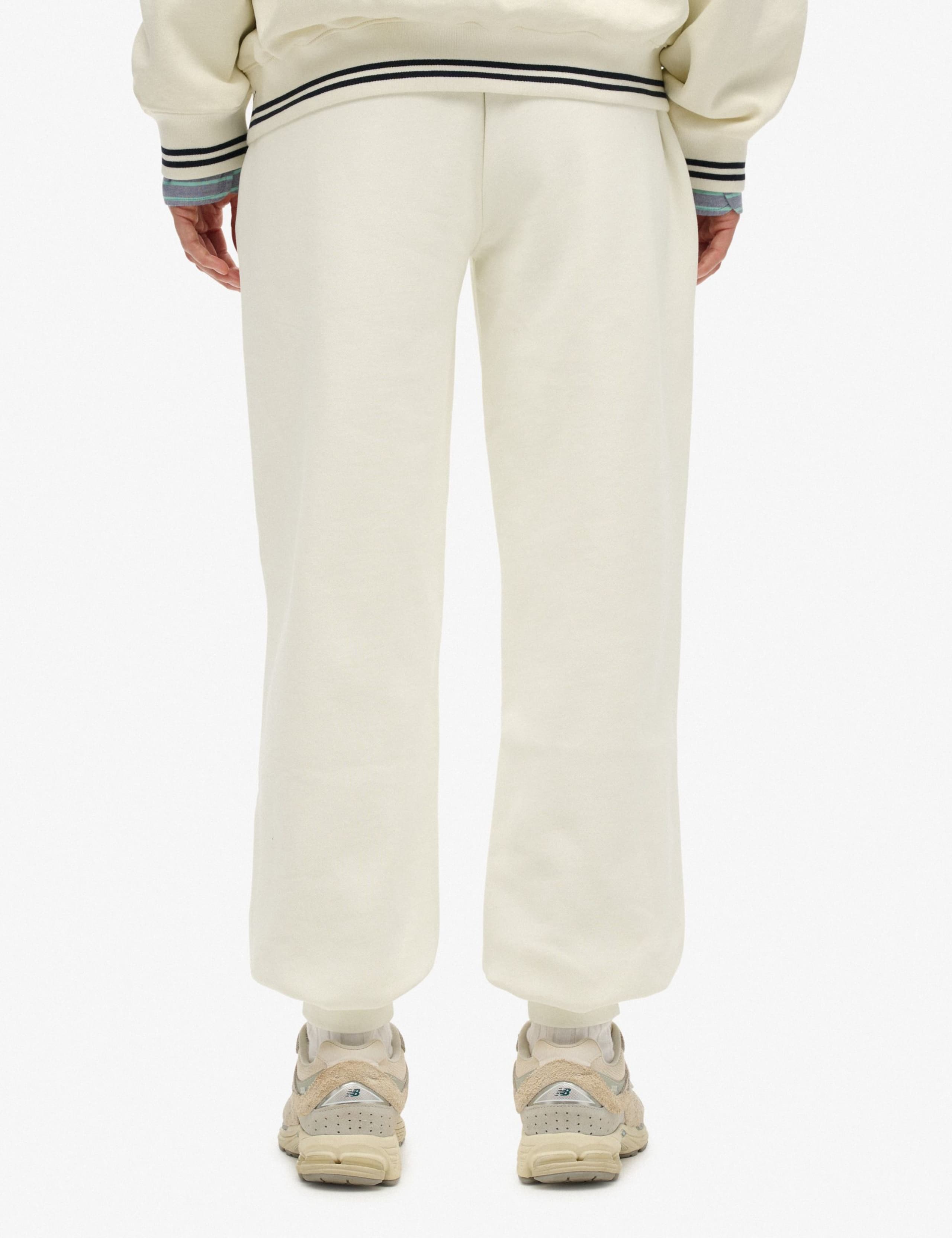 Cotton Rich Embroidered Logo Joggers 3 of 7