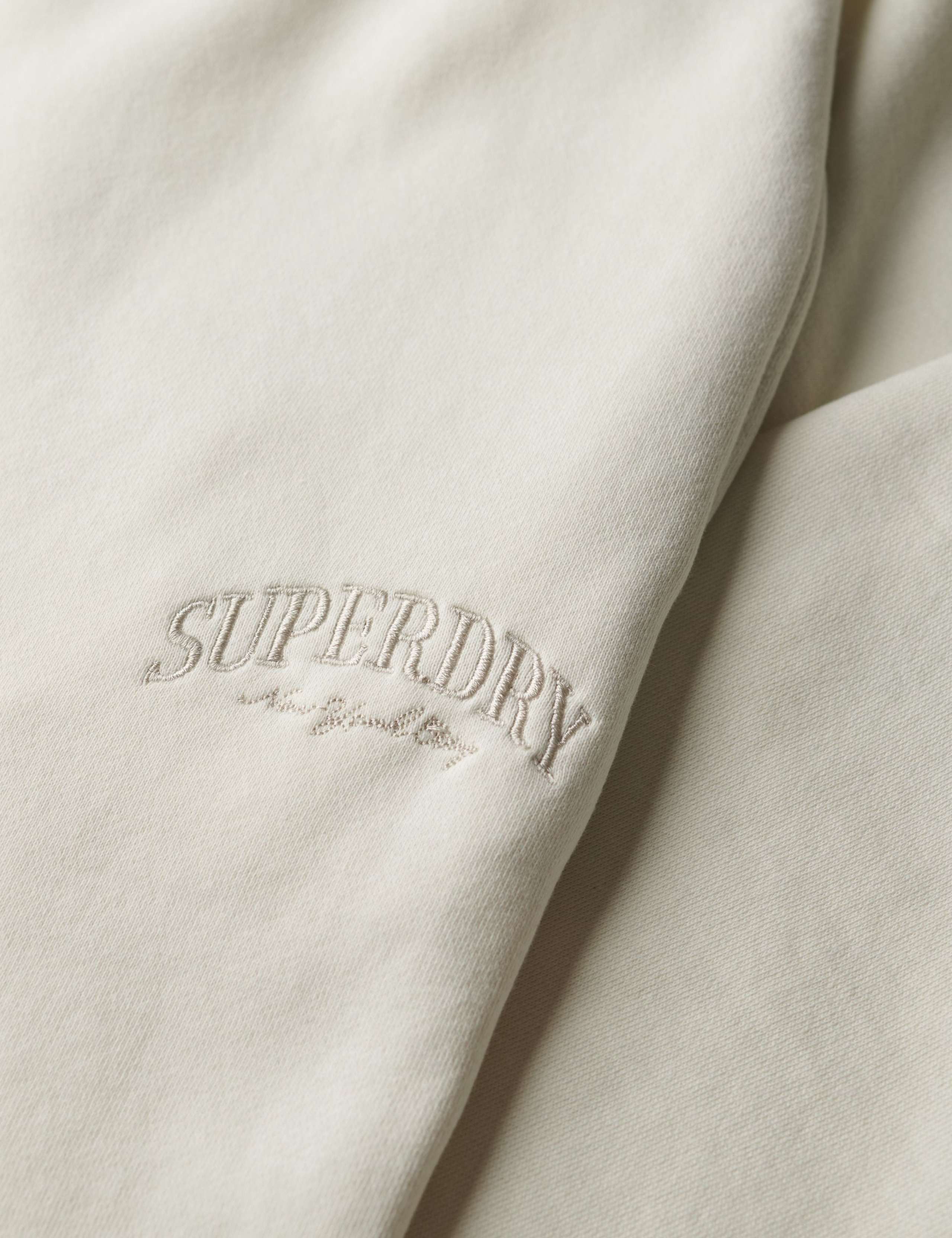 Cotton Rich Embroidered Logo Joggers 5 of 7