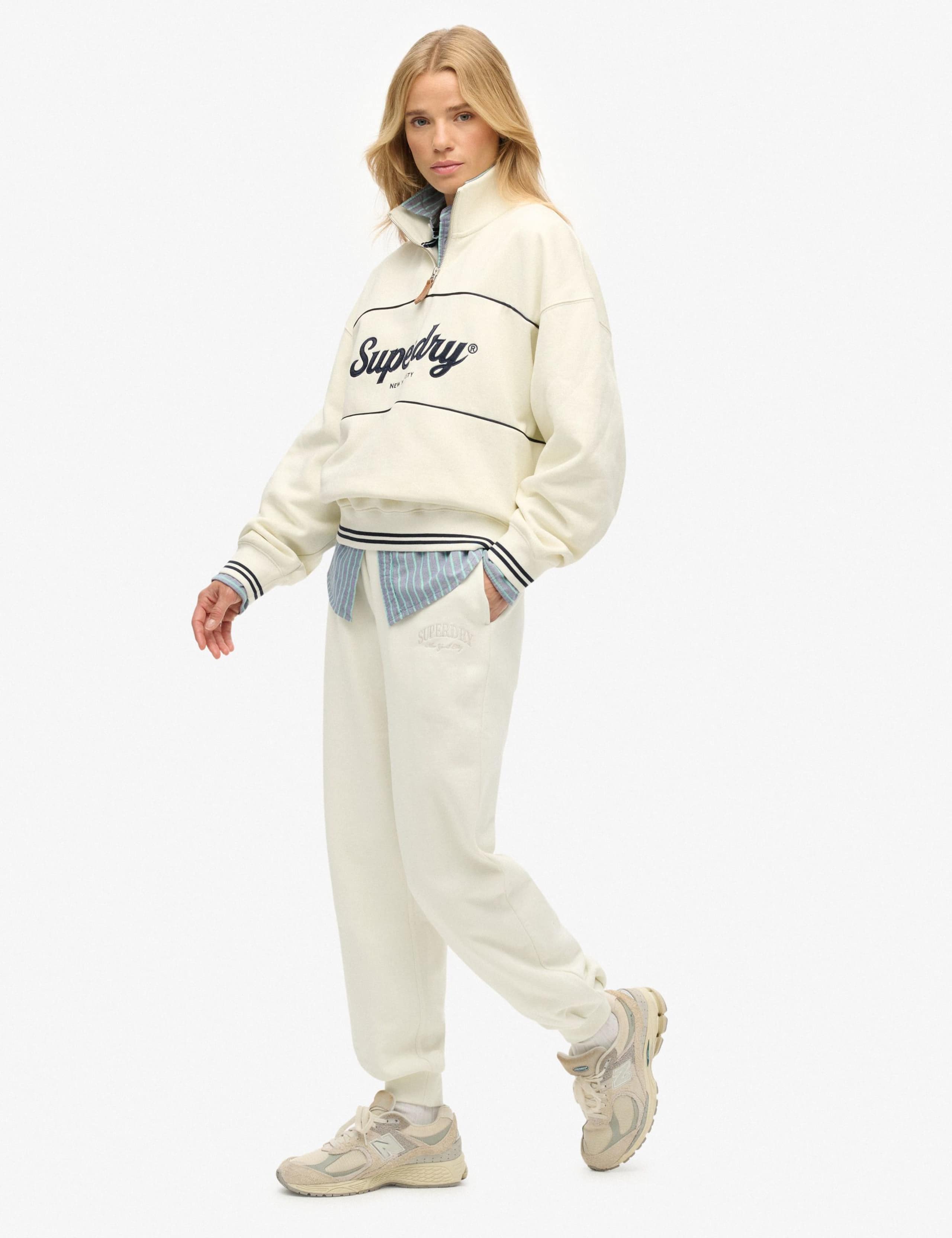 Cotton Rich Embroidered Logo Joggers 7 of 7