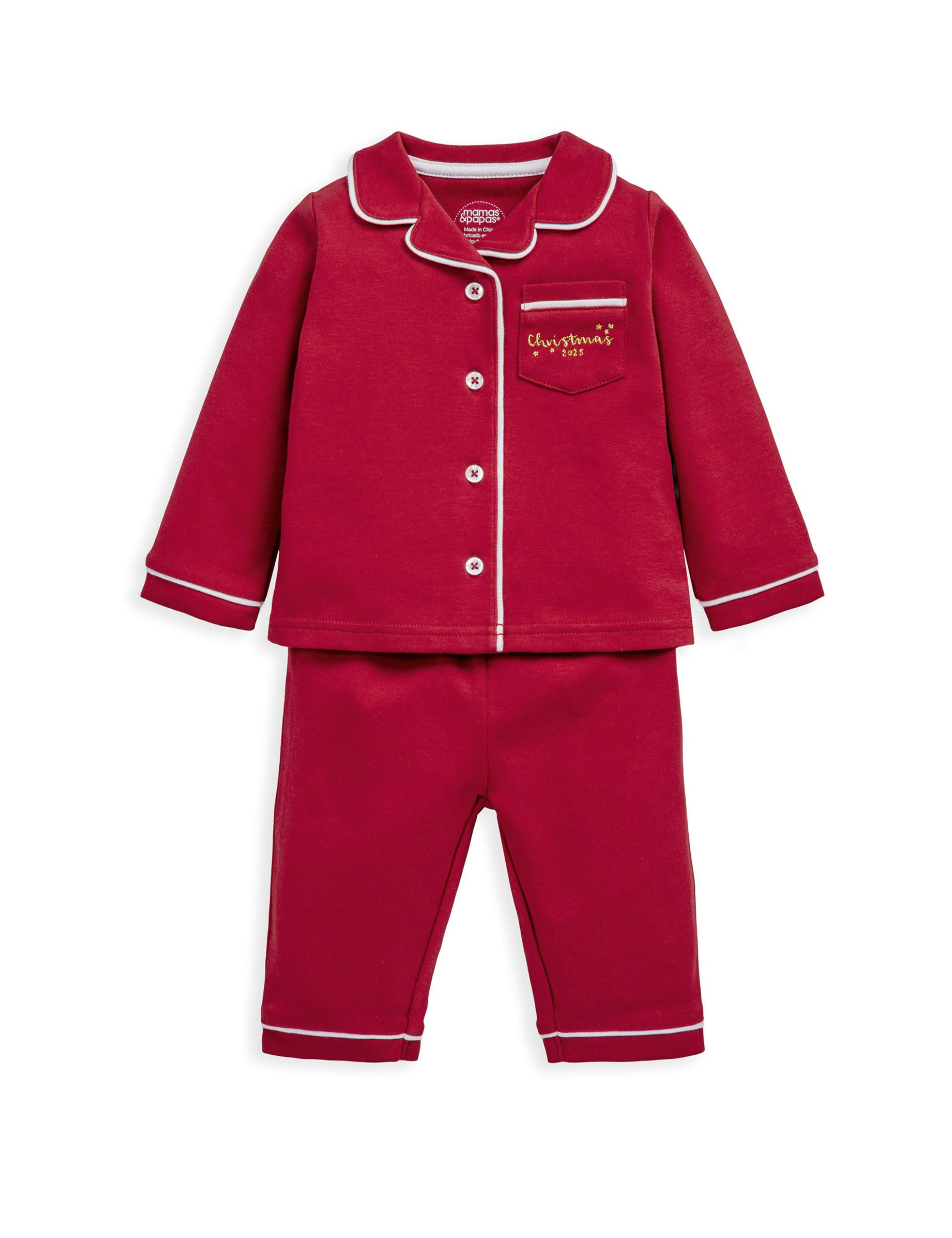 Pure Cotton Christmas Pyjamas (0 Mths - 3 Yrs) 2 of 10