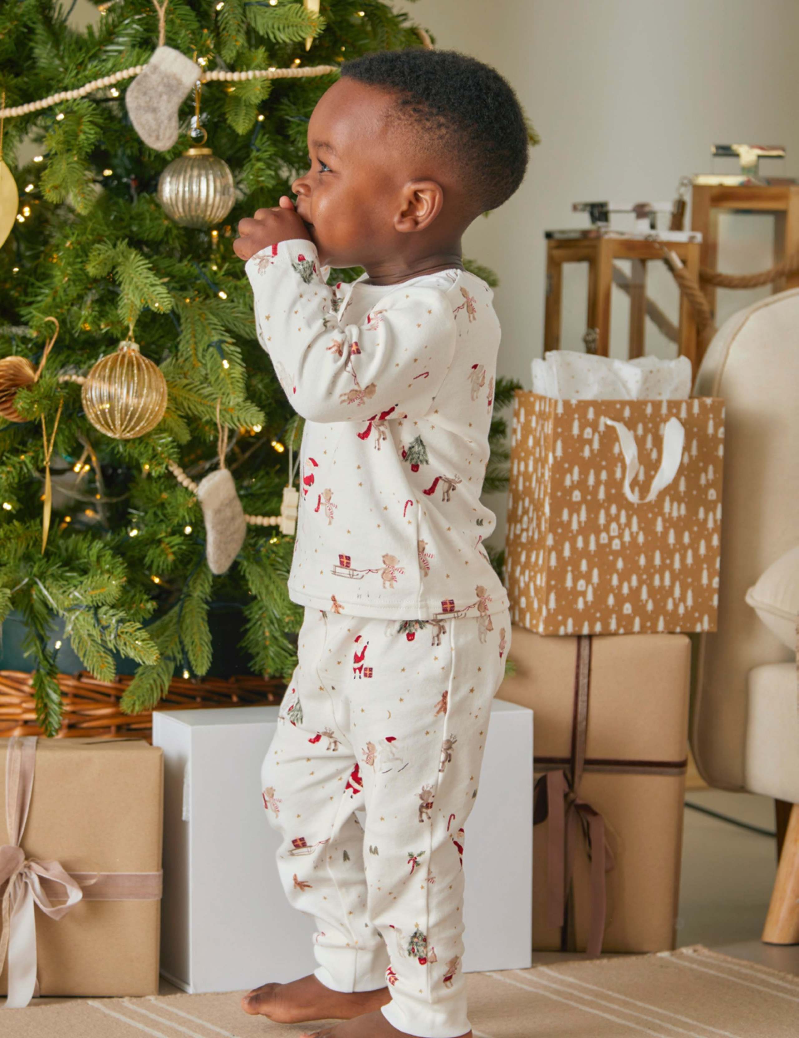 Pure Cotton Christmas Pyjamas (0 Mths - 3 Yrs) 5 of 8