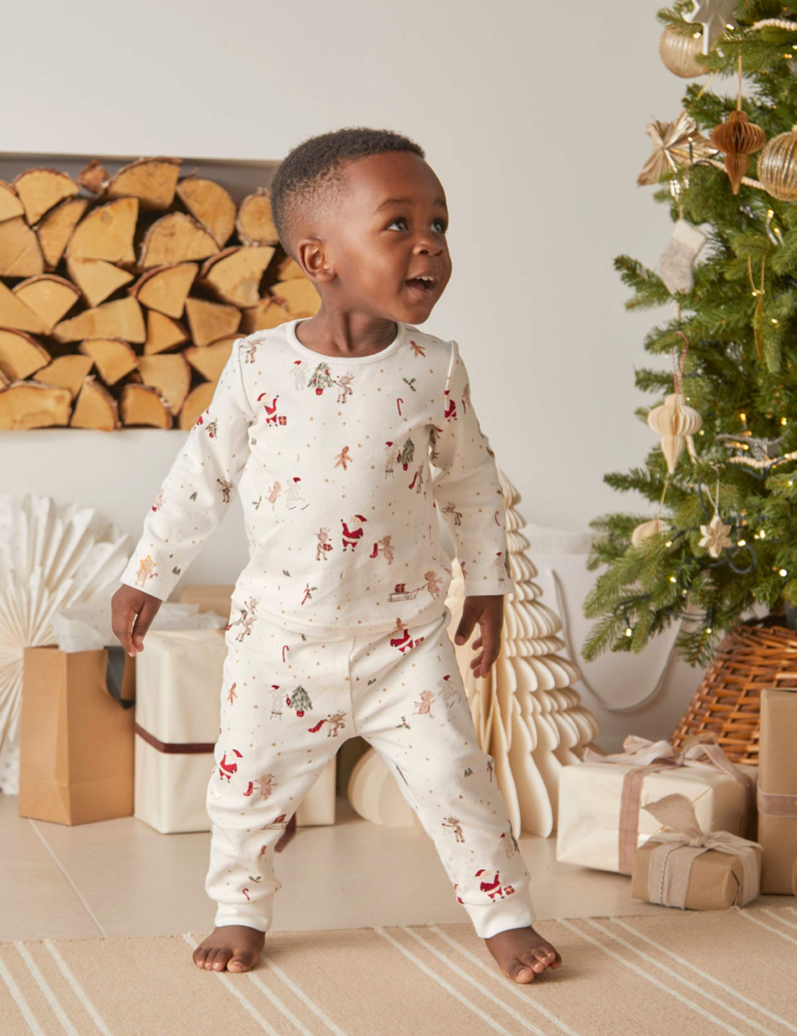 Pure Cotton Christmas Pyjamas (0 Mths - 3 Yrs) 6 of 8