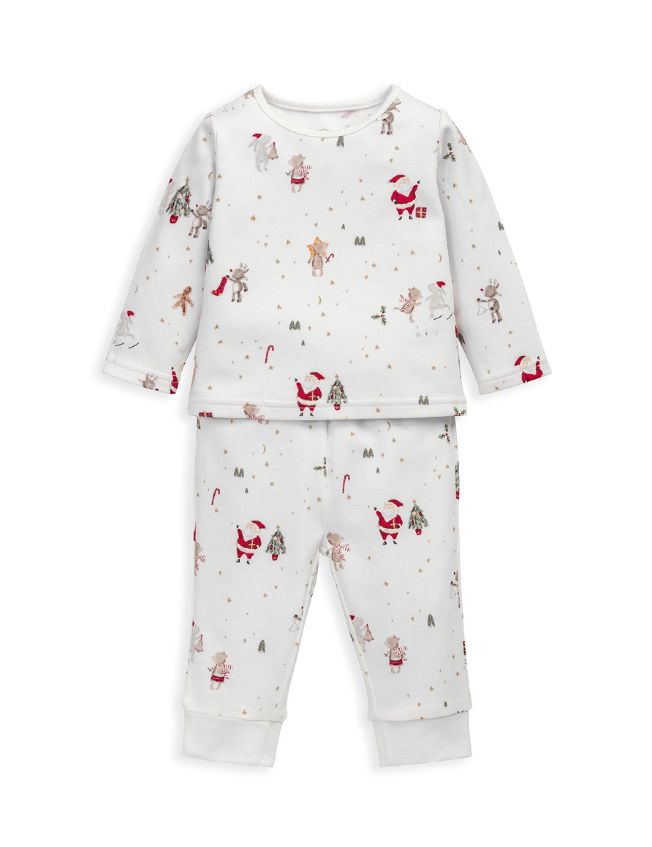 Pure Cotton Christmas Pyjamas (0 Mths - 3 Yrs) 2 of 8