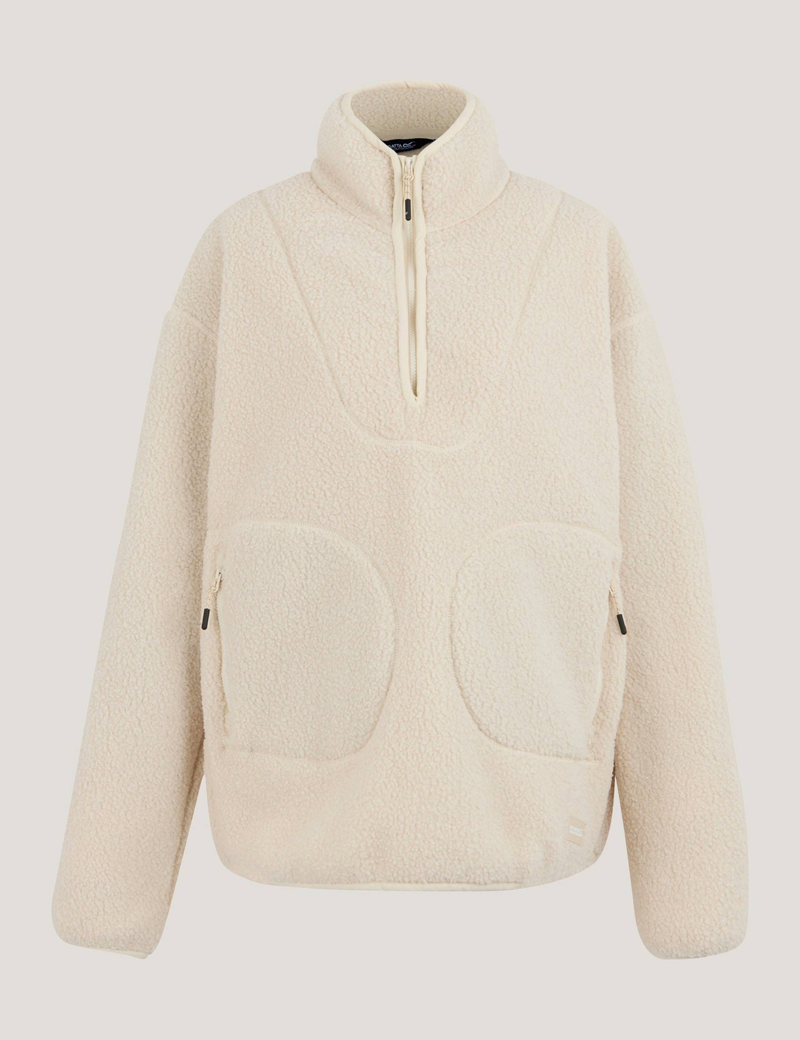 Frankie Borg Funnel Neck Half Zip Fleece 2 of 6