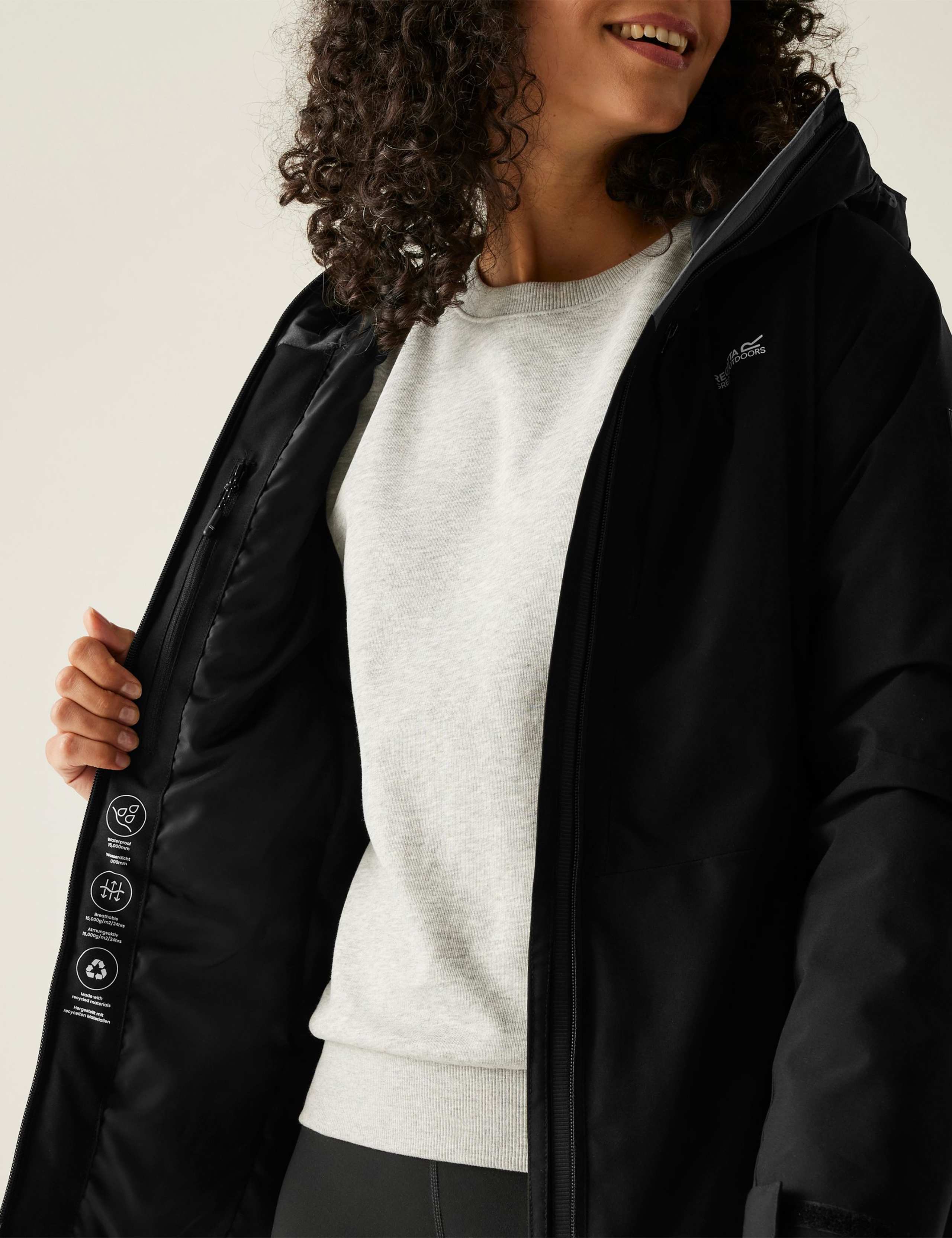 Highton Waterproof Padded Parka Jacket 6 of 6