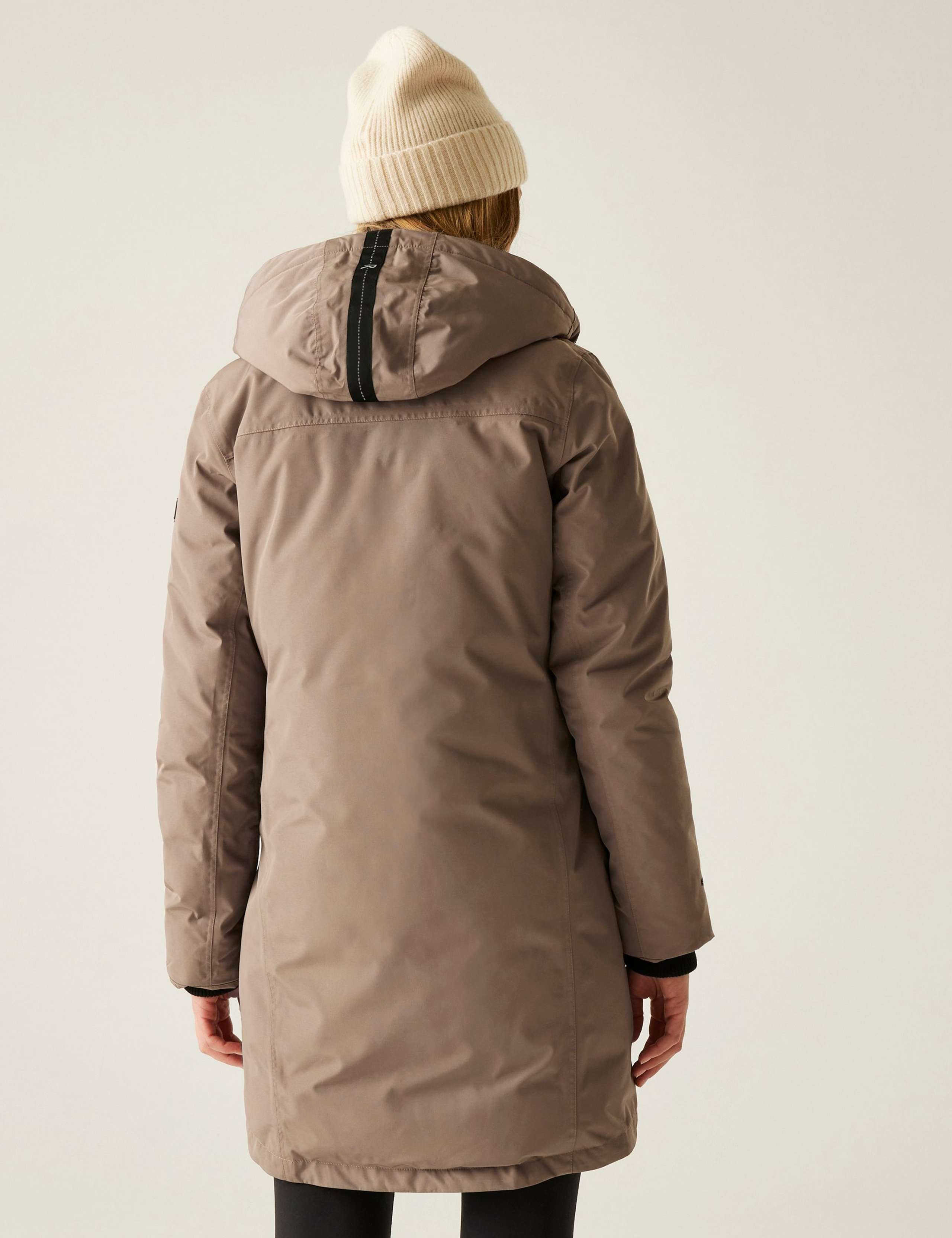 Marron Waterproof Longline Parka Coat 4 of 10