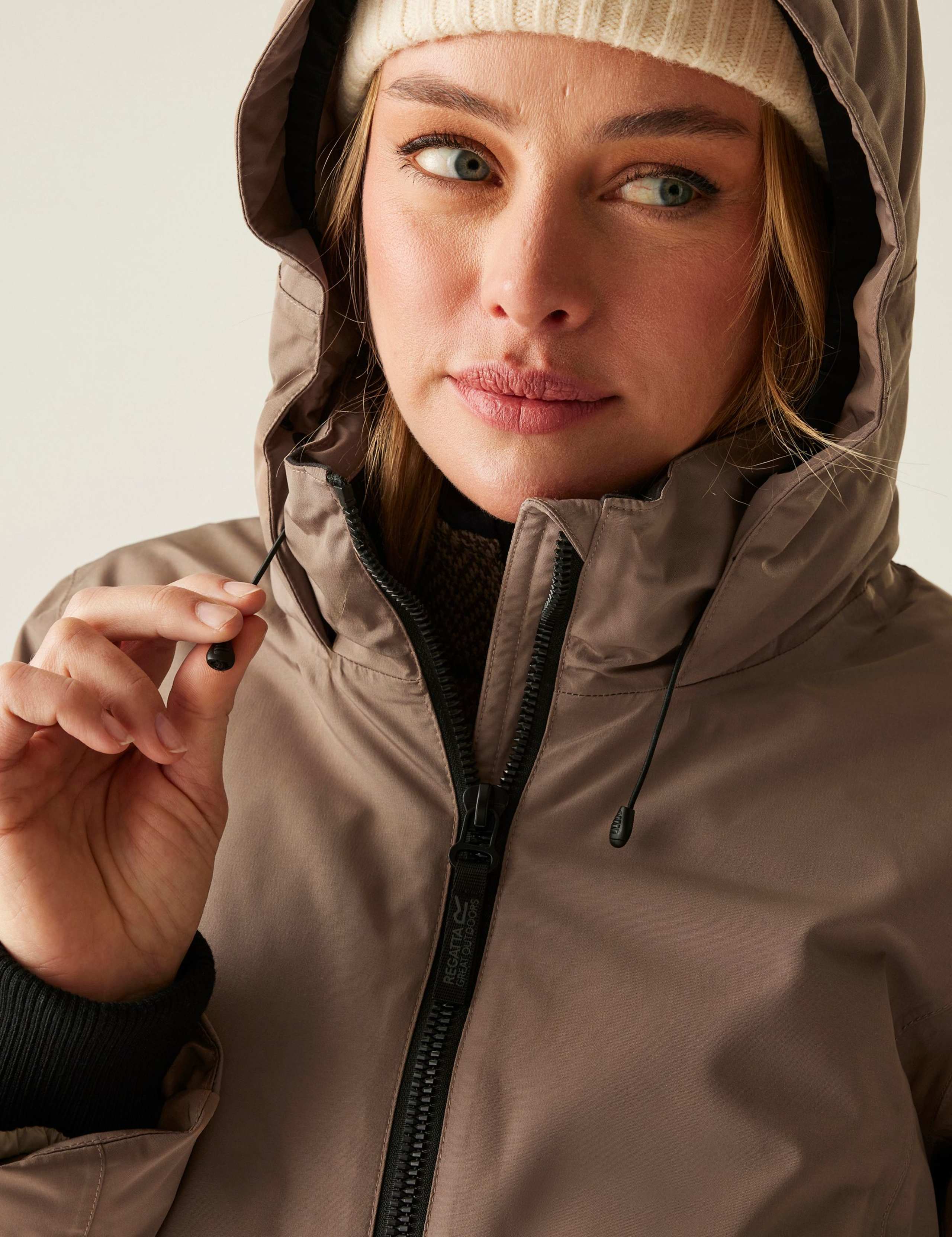 Marron Waterproof Longline Parka Coat 6 of 10