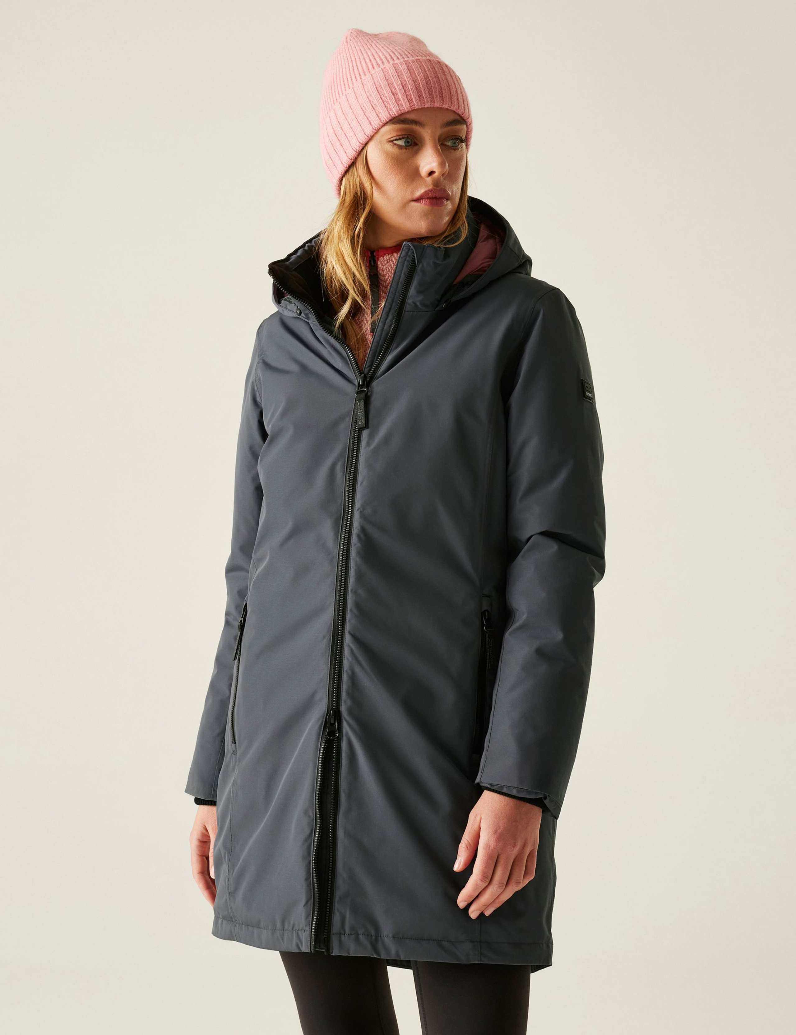 Marron Waterproof Longline Parka Coat 1 of 10
