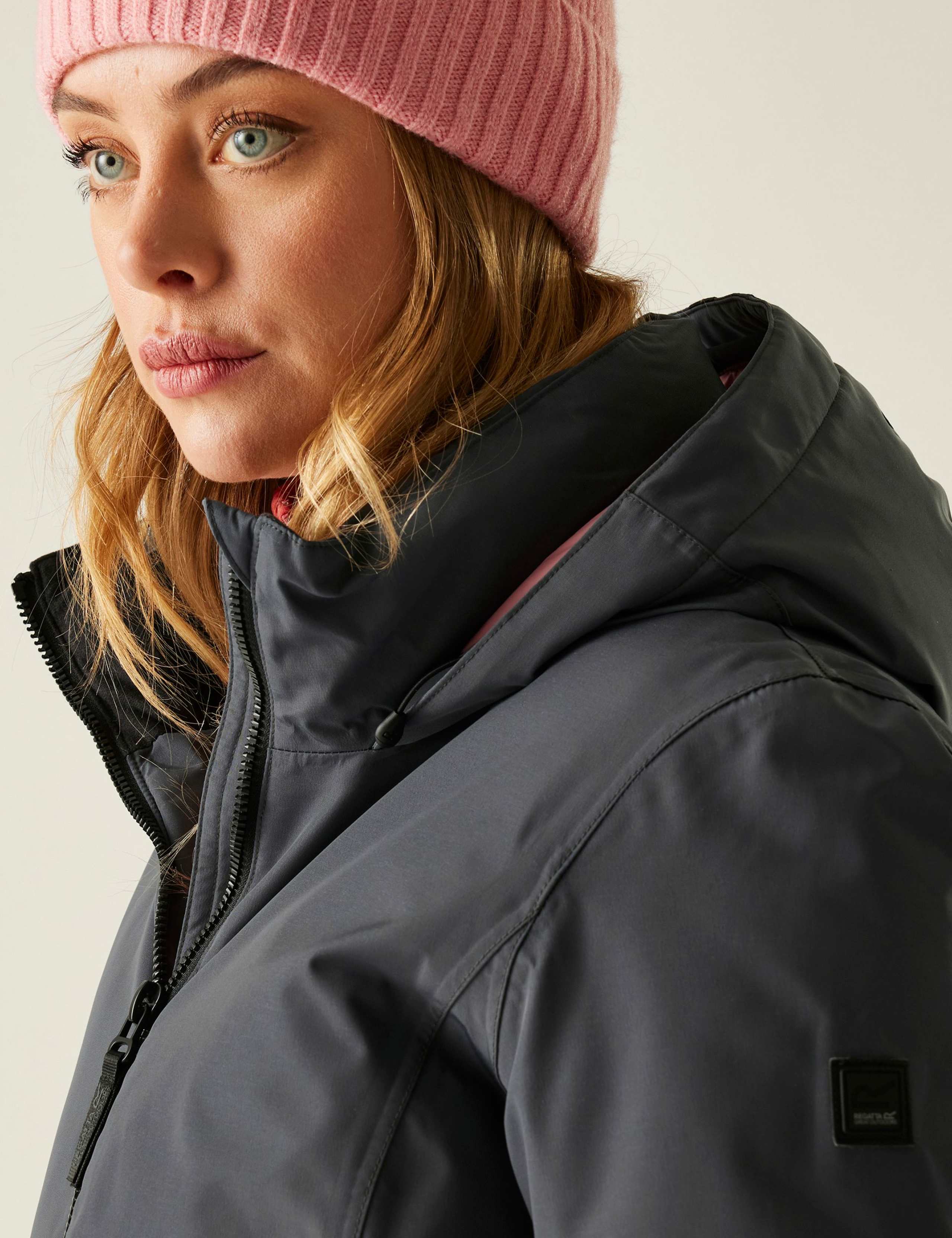 Marron Waterproof Longline Parka Coat 5 of 10